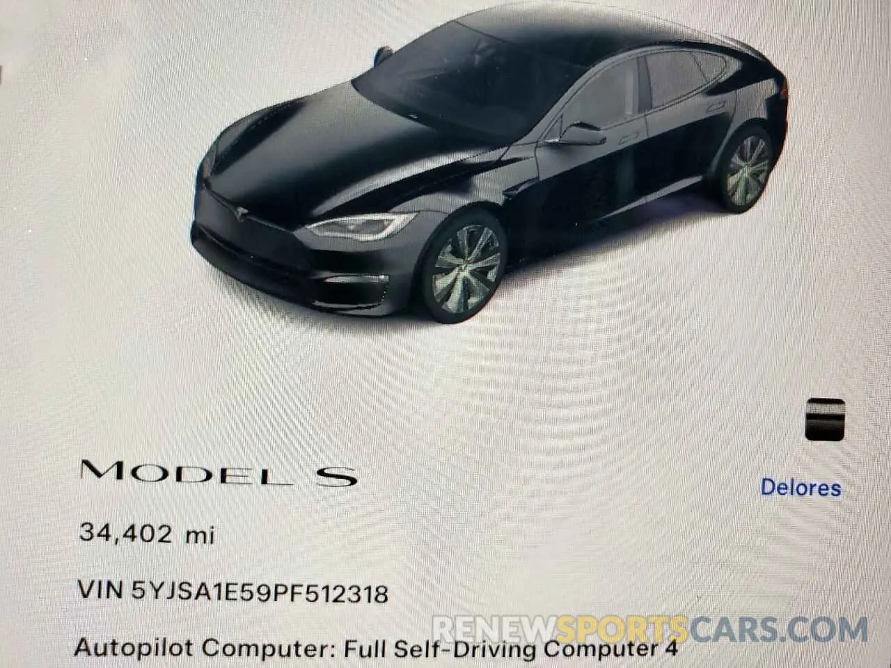 9 Photograph of a damaged car 5YJSA1E59PF512318 TESLA MODEL S 2023