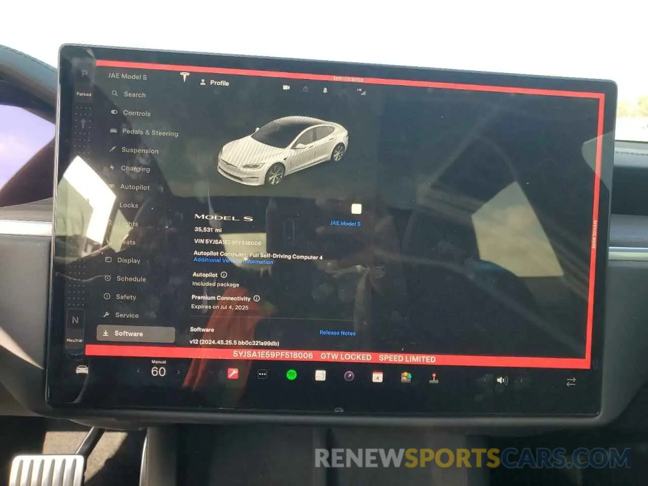 9 Photograph of a damaged car 5YJSA1E59PF518006 TESLA MODEL S 2023
