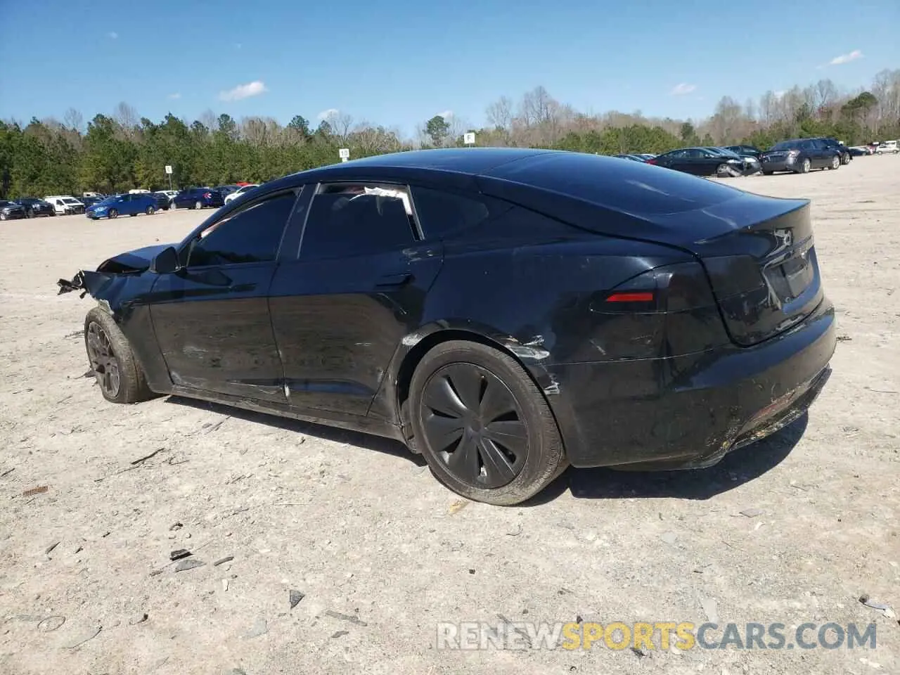 2 Photograph of a damaged car 5YJSA1E59PF526333 TESLA MODEL S 2023