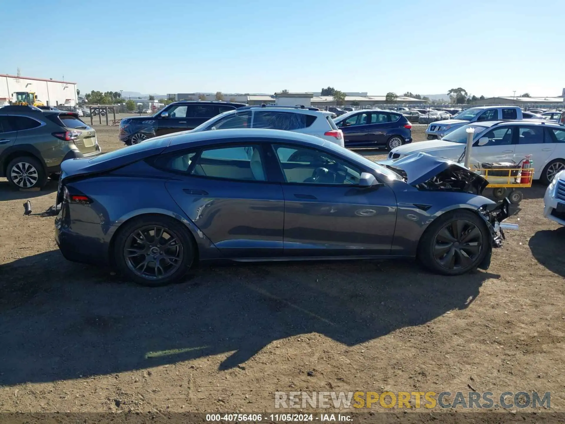 14 Photograph of a damaged car 5YJSA1E5XPF500341 TESLA MODEL S 2023