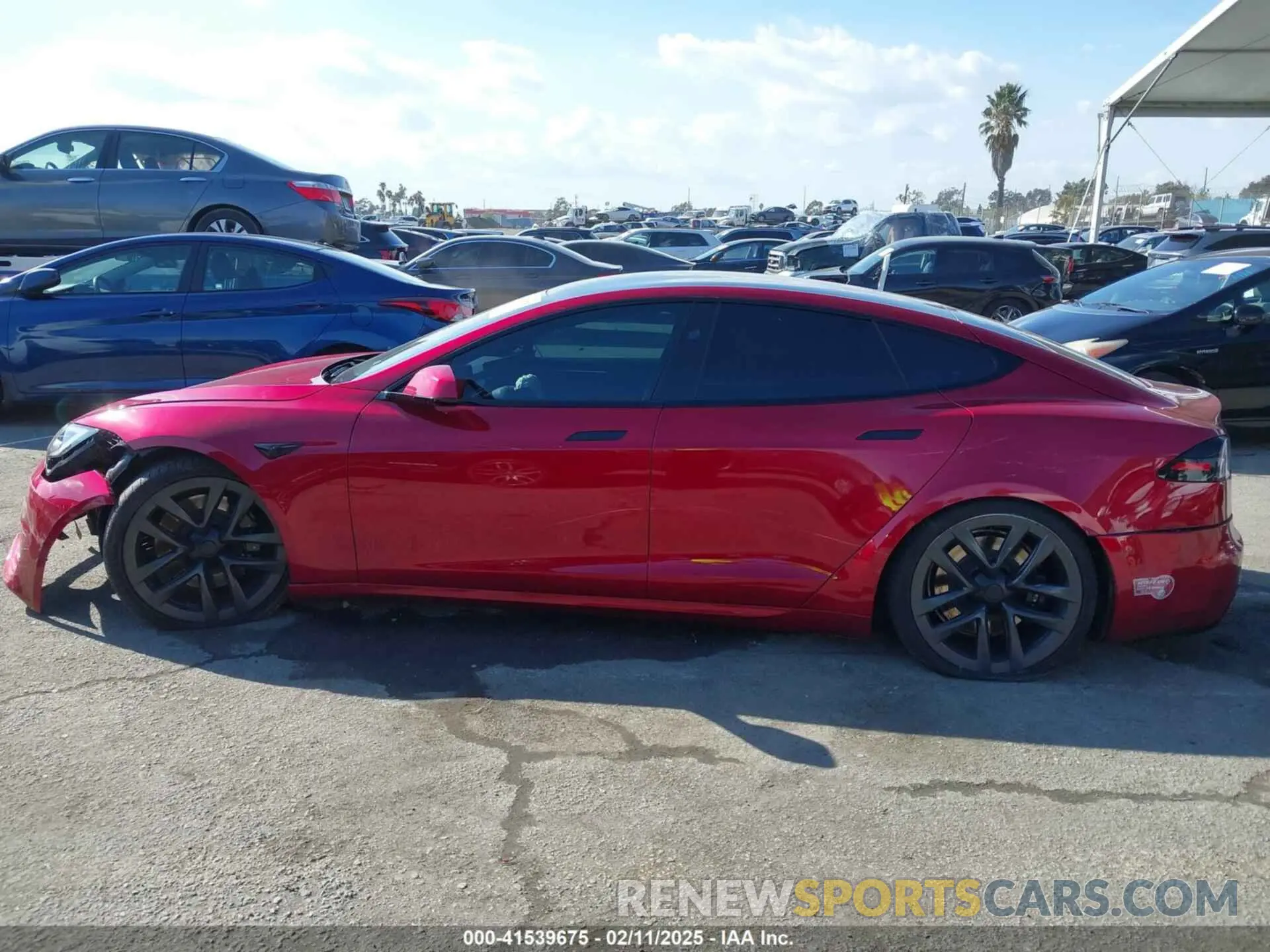 15 Photograph of a damaged car 5YJSA1E5XPF519780 TESLA MODEL S 2023