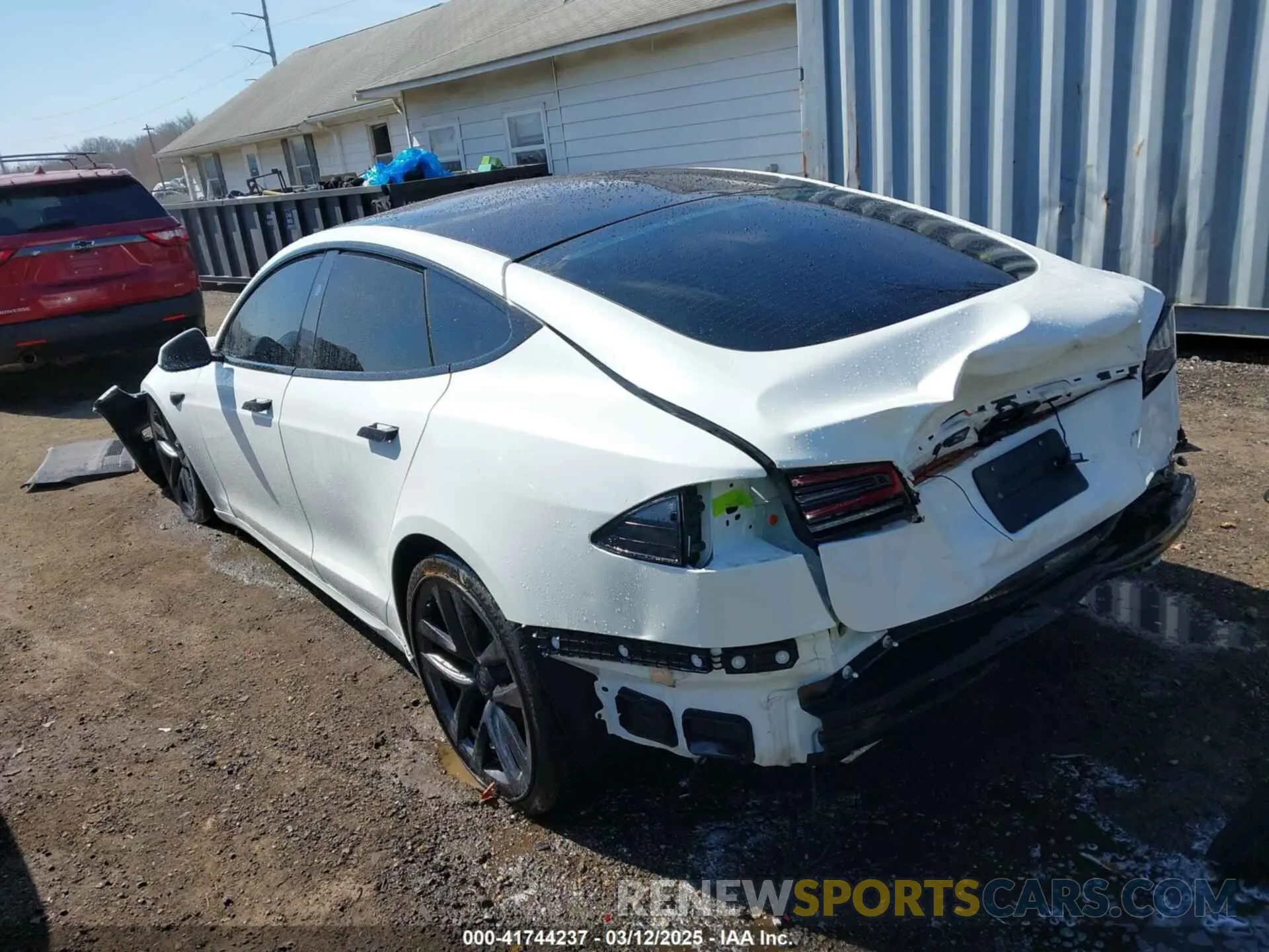 3 Photograph of a damaged car 5YJSA1E60PF518405 TESLA MODEL S 2023