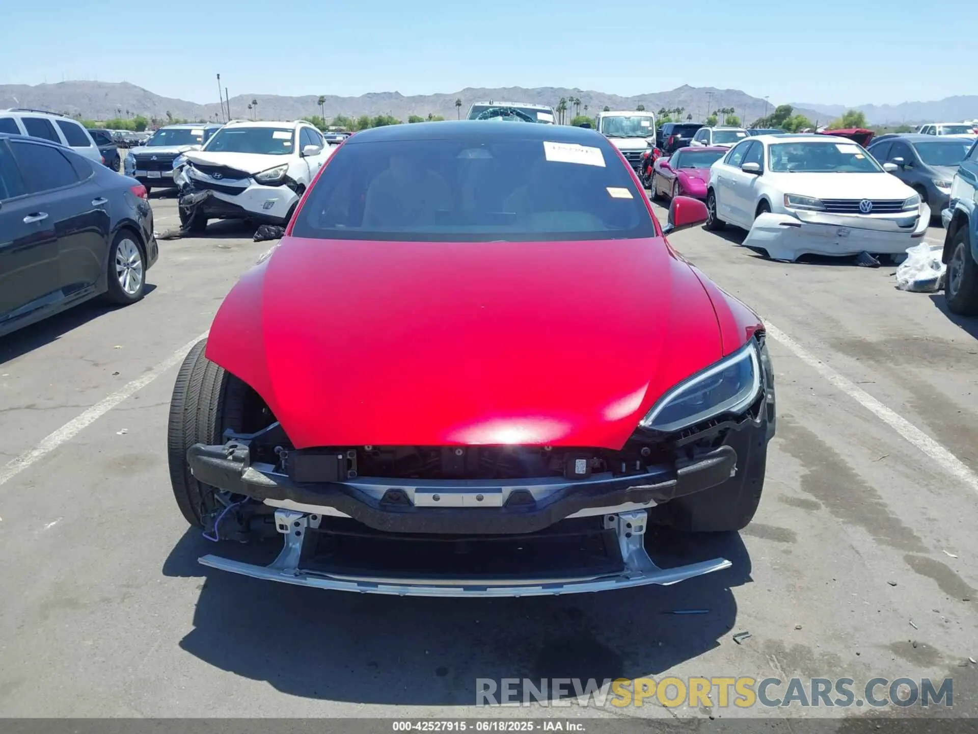 13 Photograph of a damaged car 5YJSA1E62PF510449 TESLA MODEL S 2023