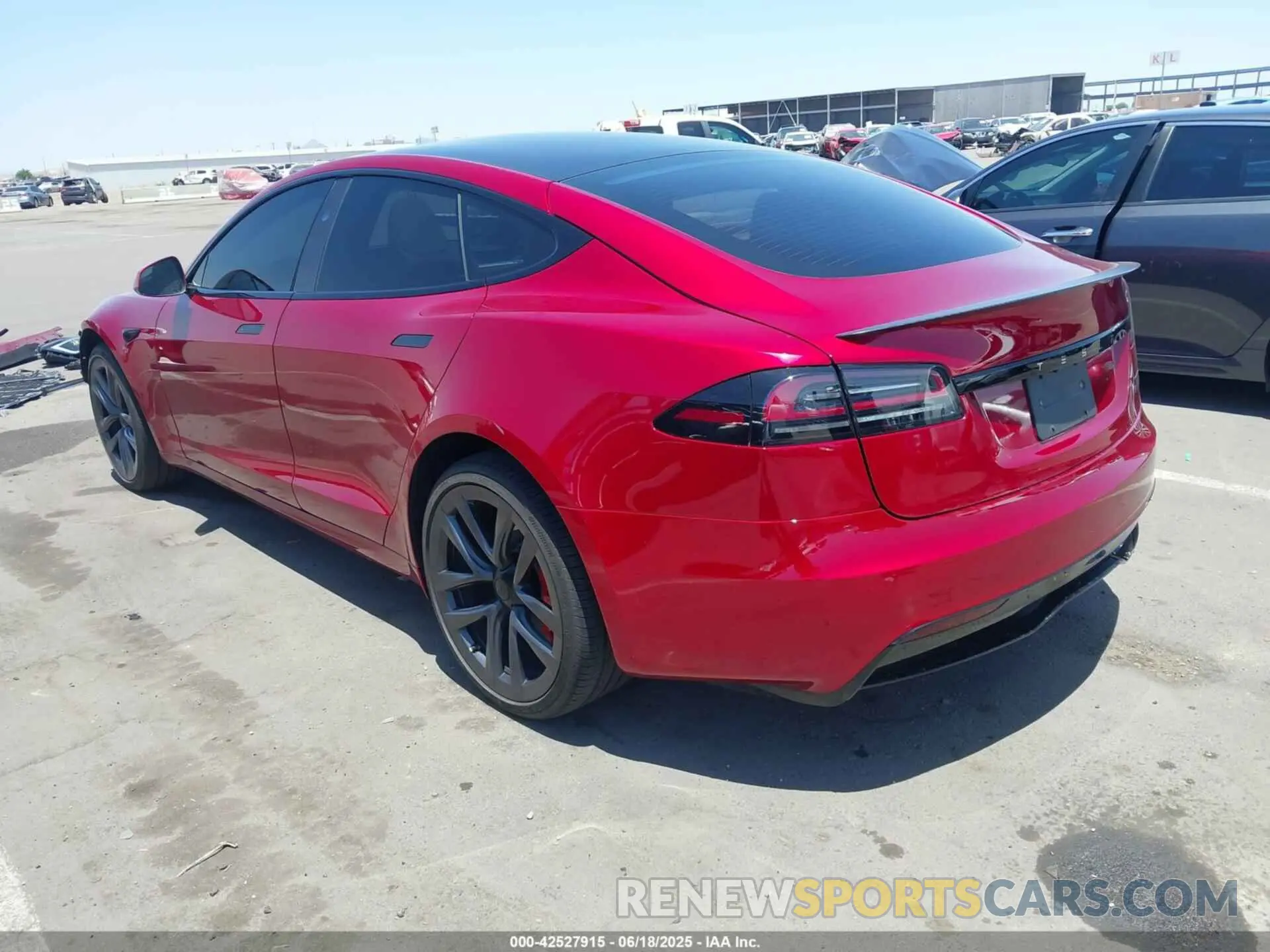 3 Photograph of a damaged car 5YJSA1E62PF510449 TESLA MODEL S 2023