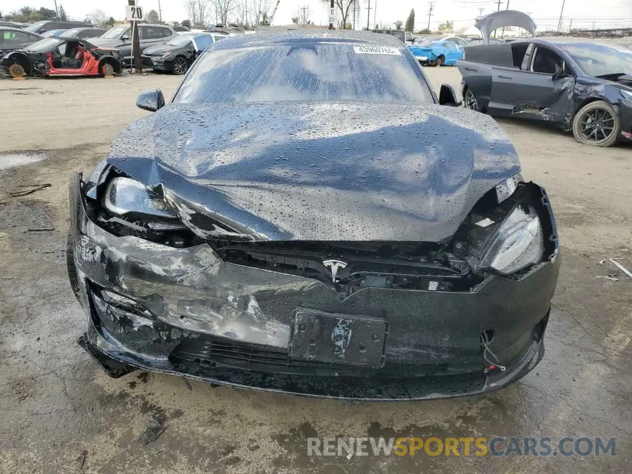 5 Photograph of a damaged car 5YJSA1E63PF498778 TESLA MODEL S 2023