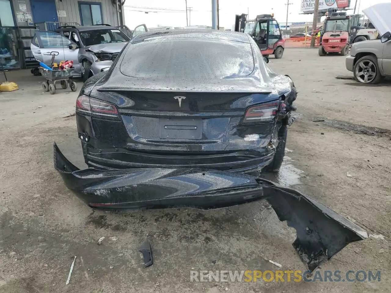 6 Photograph of a damaged car 5YJSA1E63PF498778 TESLA MODEL S 2023