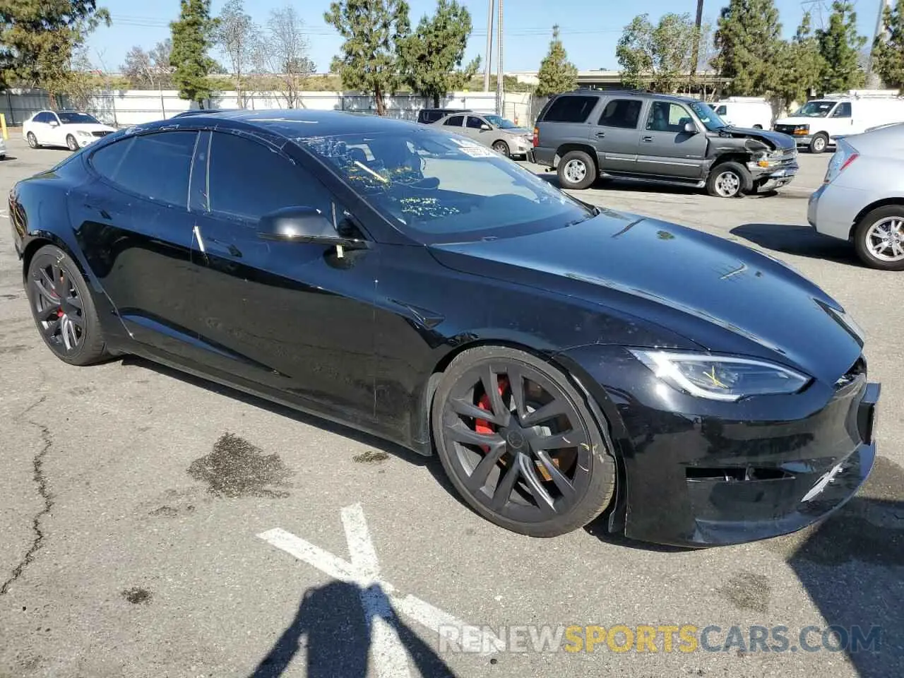 4 Photograph of a damaged car 5YJSA1E63PF505177 TESLA MODEL S 2023