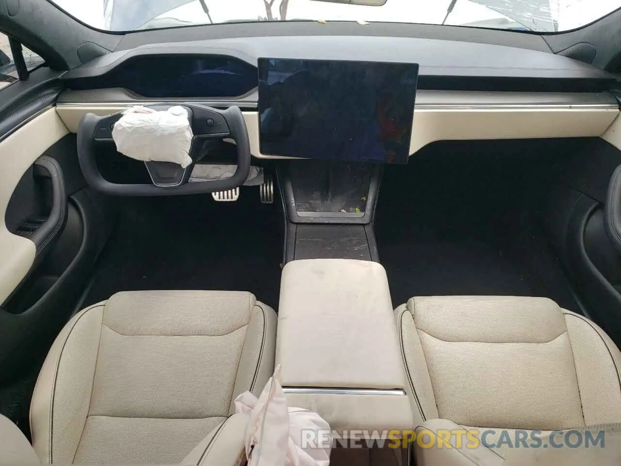 8 Photograph of a damaged car 5YJSA1E63PF507138 TESLA MODEL S 2023