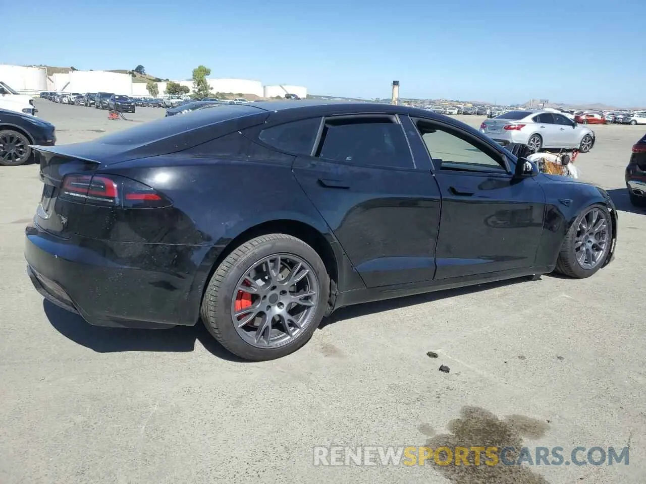 3 Photograph of a damaged car 5YJSA1E64PF524207 TESLA MODEL S 2023