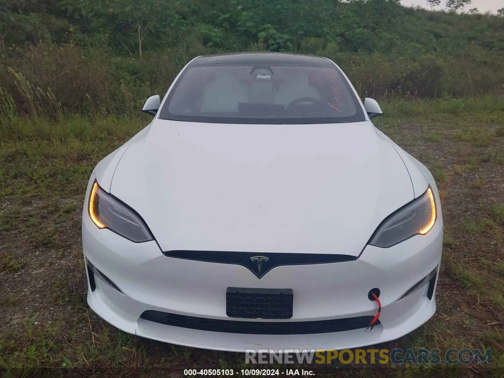 12 Photograph of a damaged car 5YJSA1E65PF528105 TESLA MODEL S 2023
