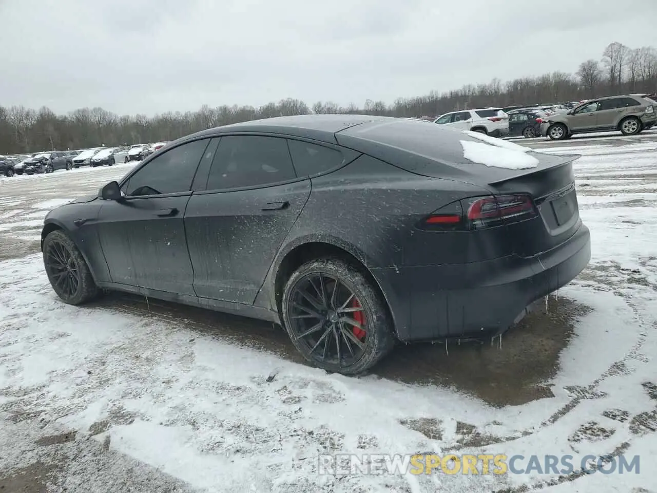 2 Photograph of a damaged car 5YJSA1E66PF502841 TESLA MODEL S 2023