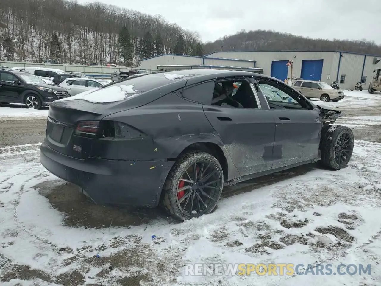 3 Photograph of a damaged car 5YJSA1E66PF502841 TESLA MODEL S 2023