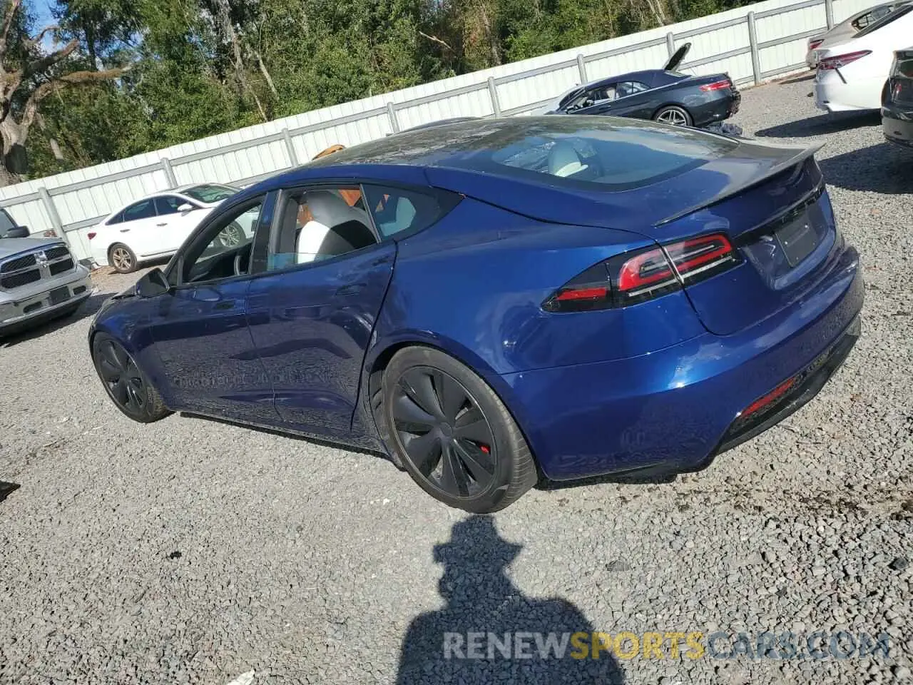 2 Photograph of a damaged car 5YJSA1E66PF511930 TESLA MODEL S 2023