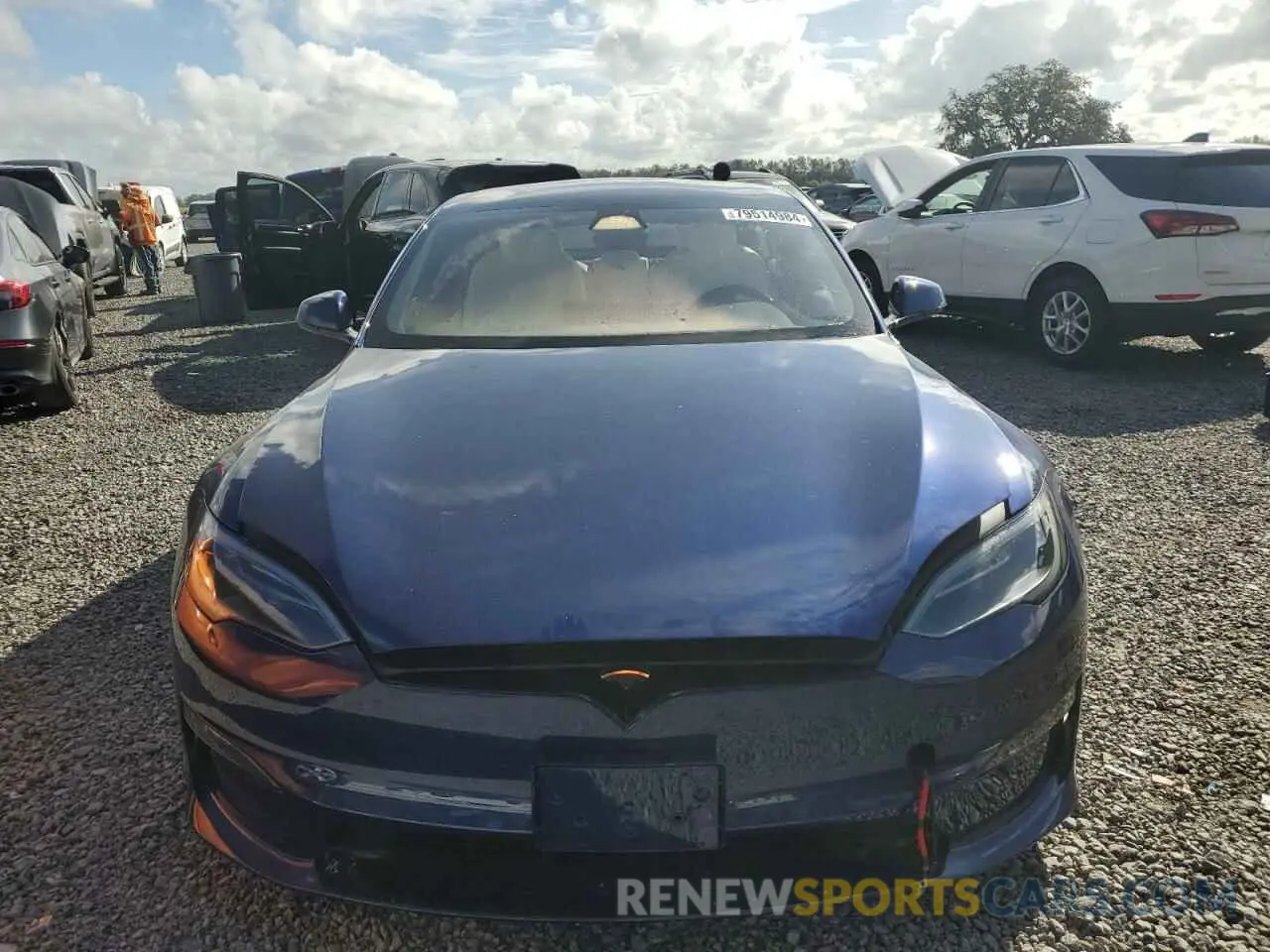 5 Photograph of a damaged car 5YJSA1E66PF511930 TESLA MODEL S 2023