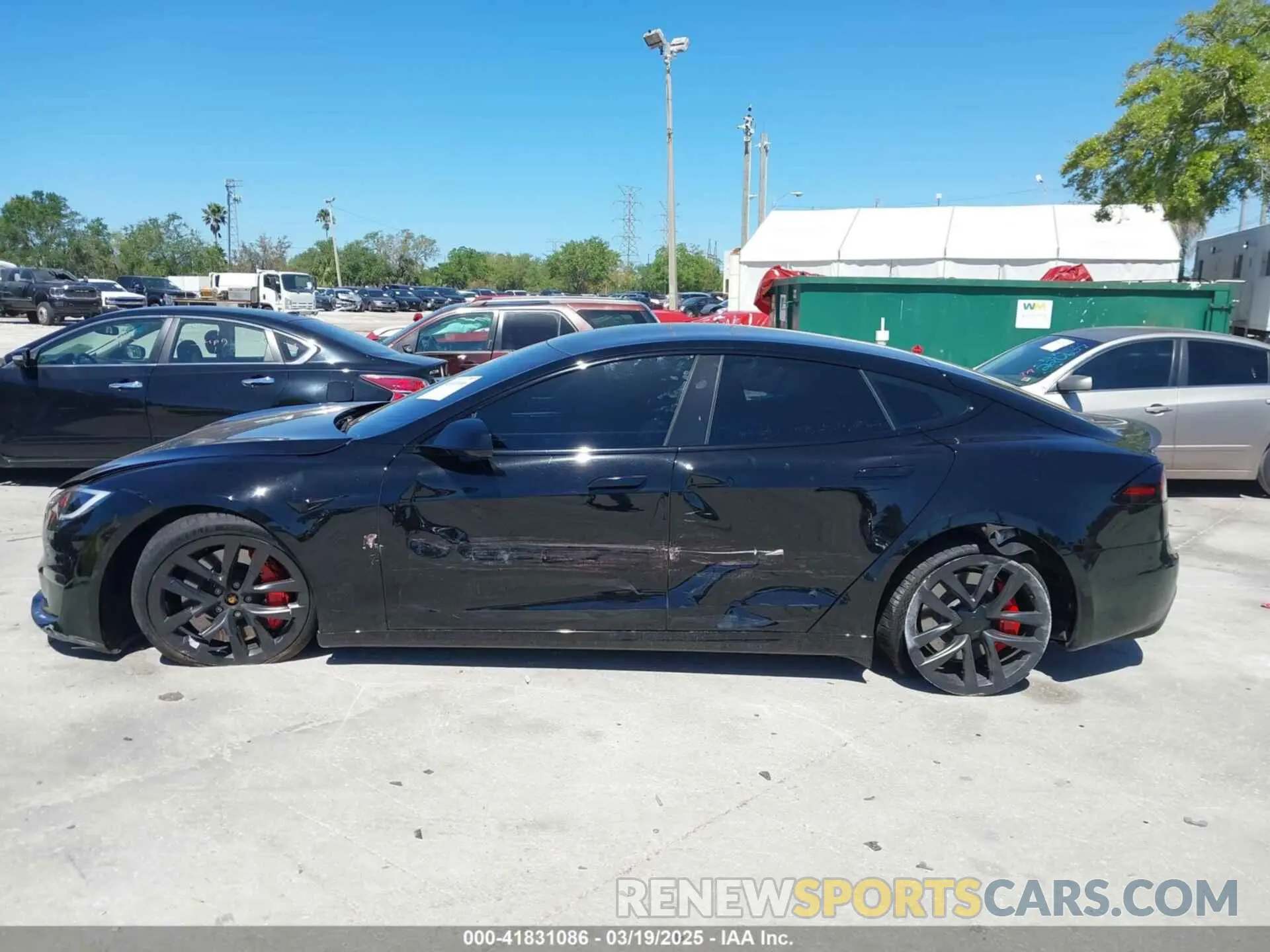 13 Photograph of a damaged car 5YJSA1E67PF528171 TESLA MODEL S 2023