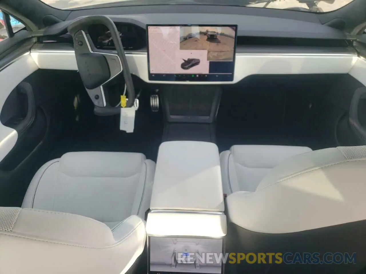 8 Photograph of a damaged car 5YJSA1E67PF528820 TESLA MODEL S 2023