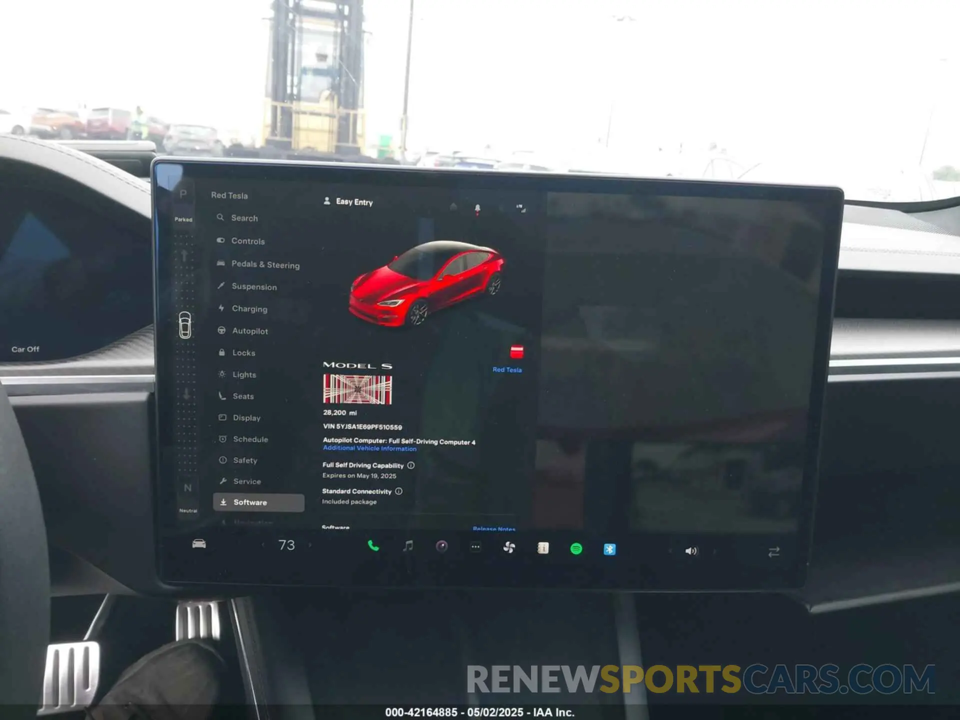 18 Photograph of a damaged car 5YJSA1E69PF510559 TESLA MODEL S 2023