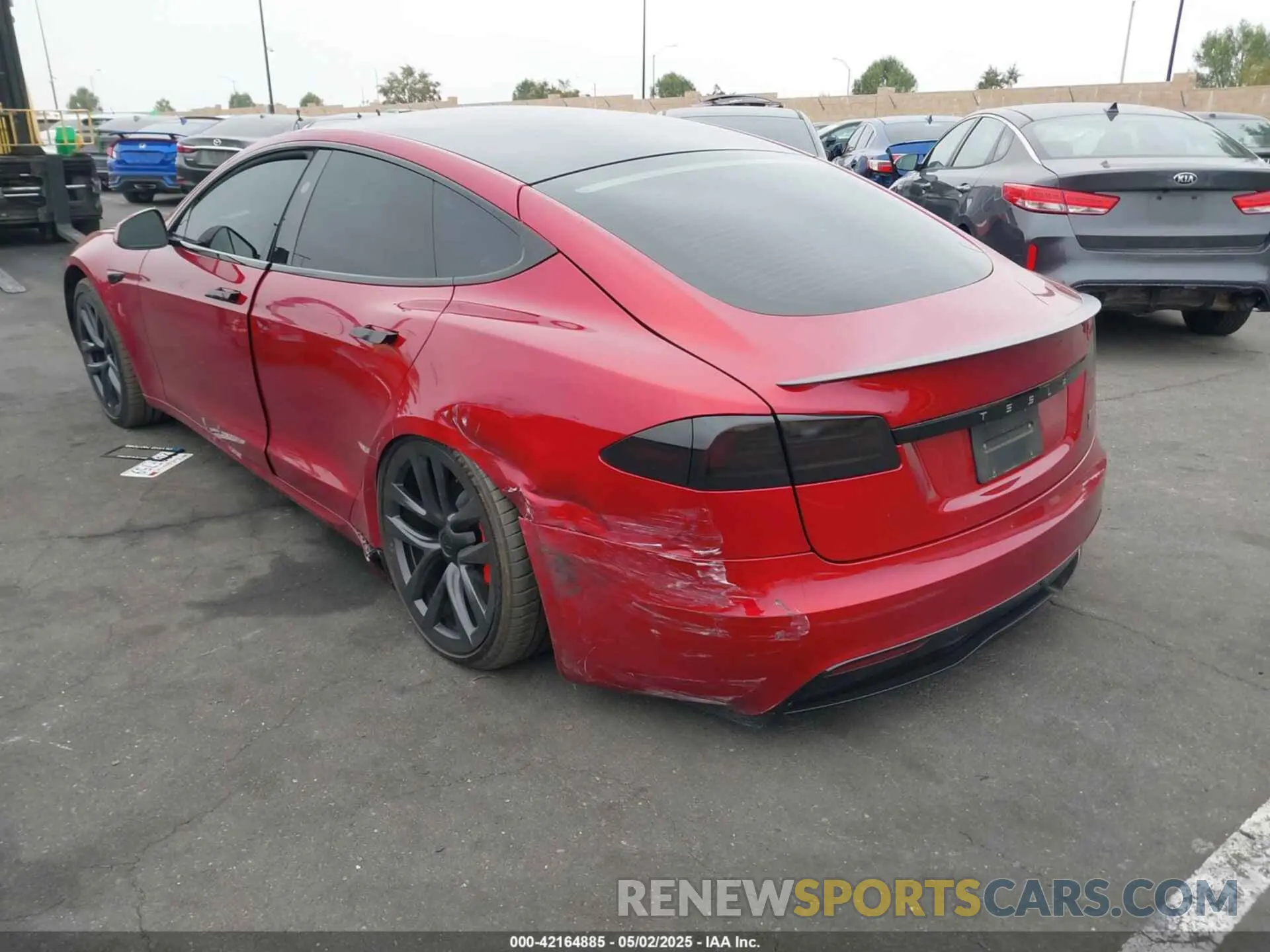 3 Photograph of a damaged car 5YJSA1E69PF510559 TESLA MODEL S 2023