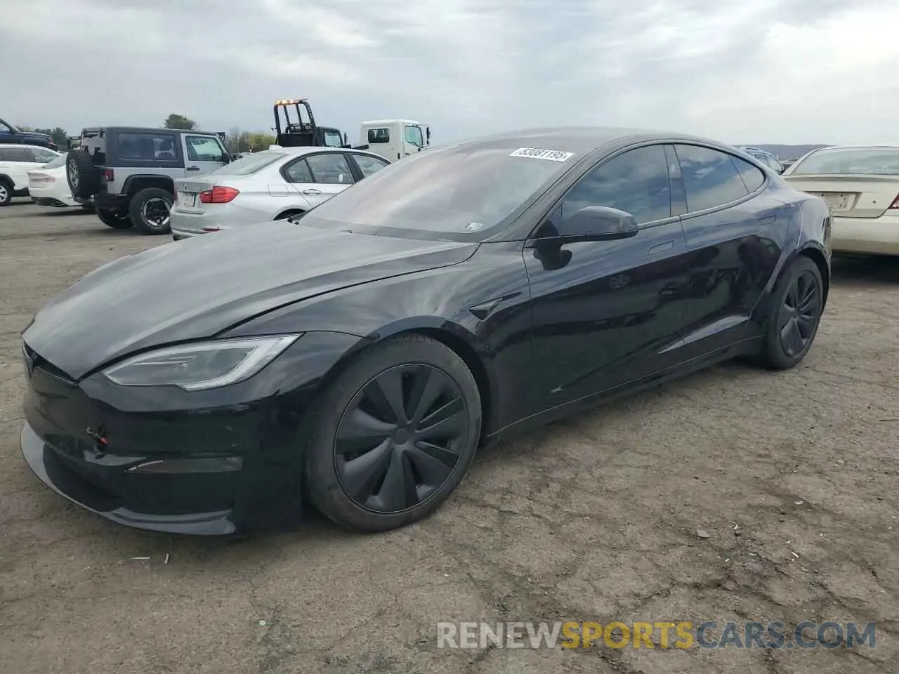 1 Photograph of a damaged car 5YJSA1E51RF533876 TESLA MODEL S 2024