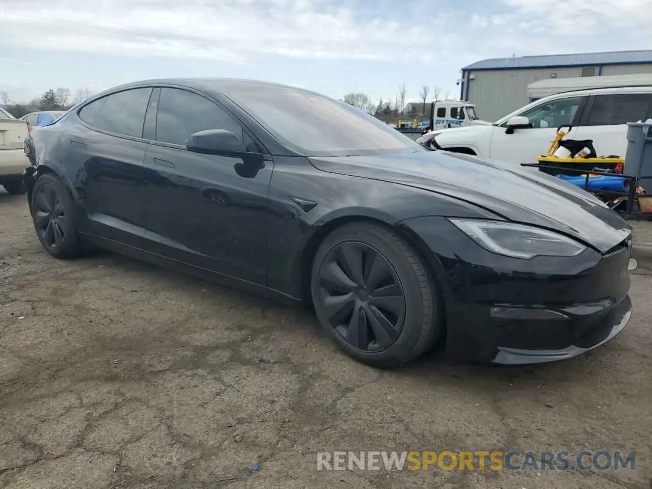 4 Photograph of a damaged car 5YJSA1E51RF533876 TESLA MODEL S 2024