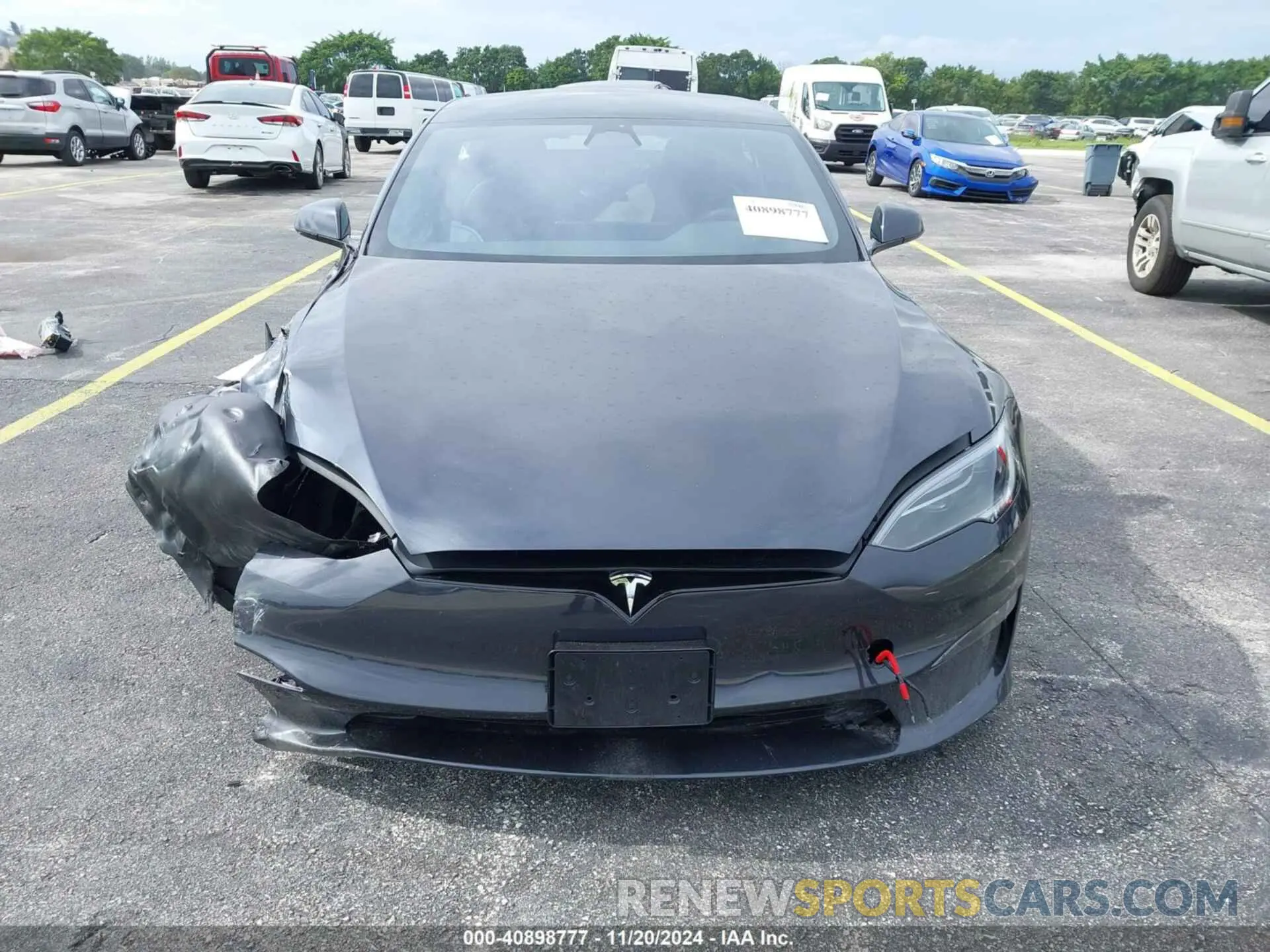 12 Photograph of a damaged car 5YJSA1E52RF543512 TESLA MODEL S 2024