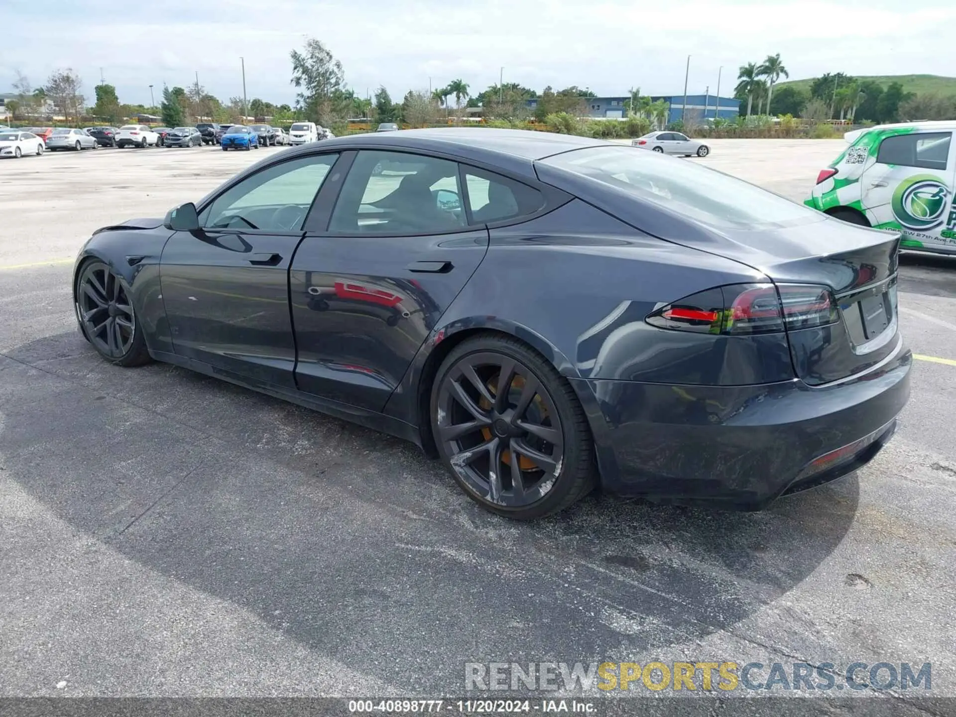 3 Photograph of a damaged car 5YJSA1E52RF543512 TESLA MODEL S 2024