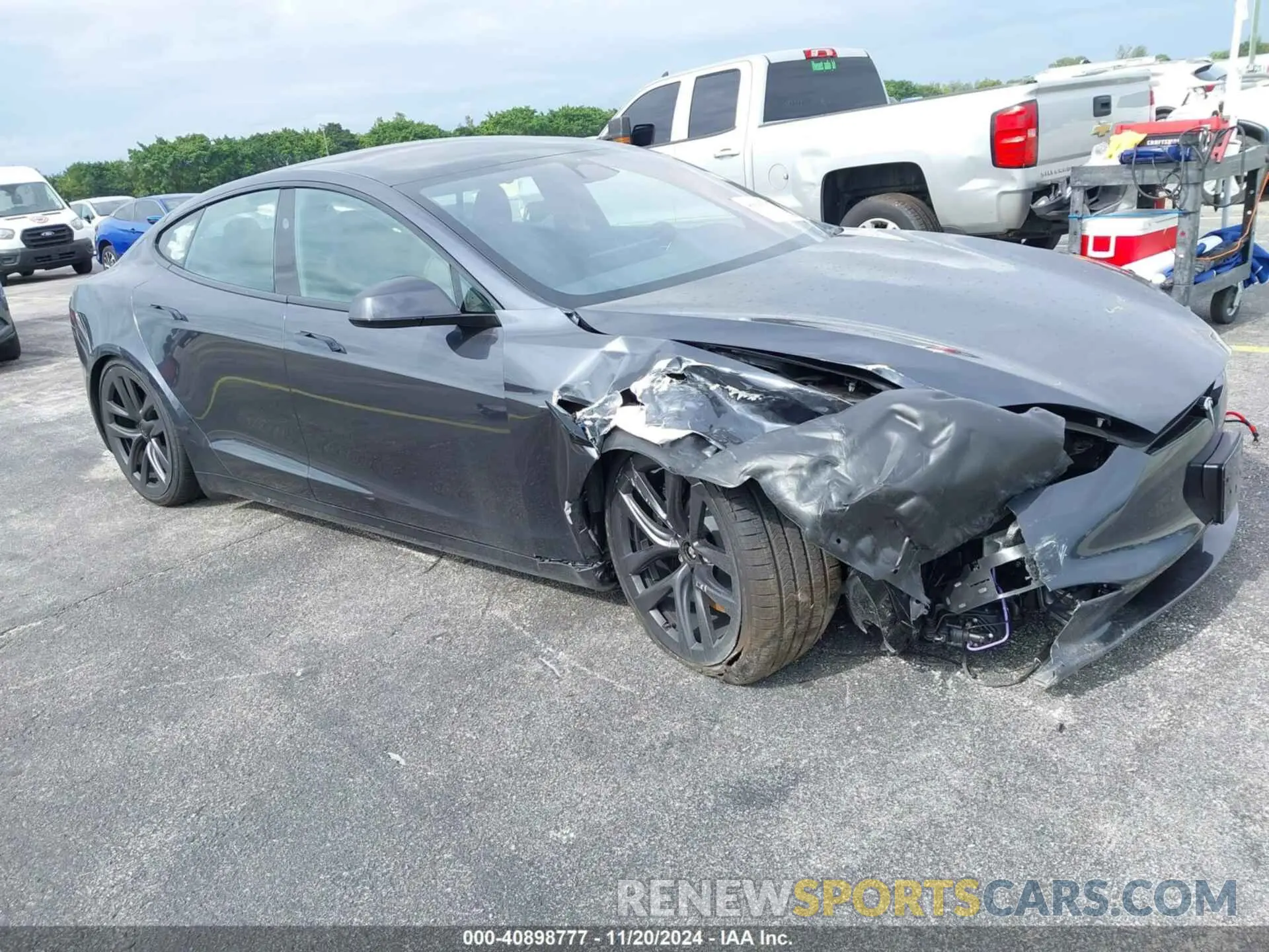 6 Photograph of a damaged car 5YJSA1E52RF543512 TESLA MODEL S 2024