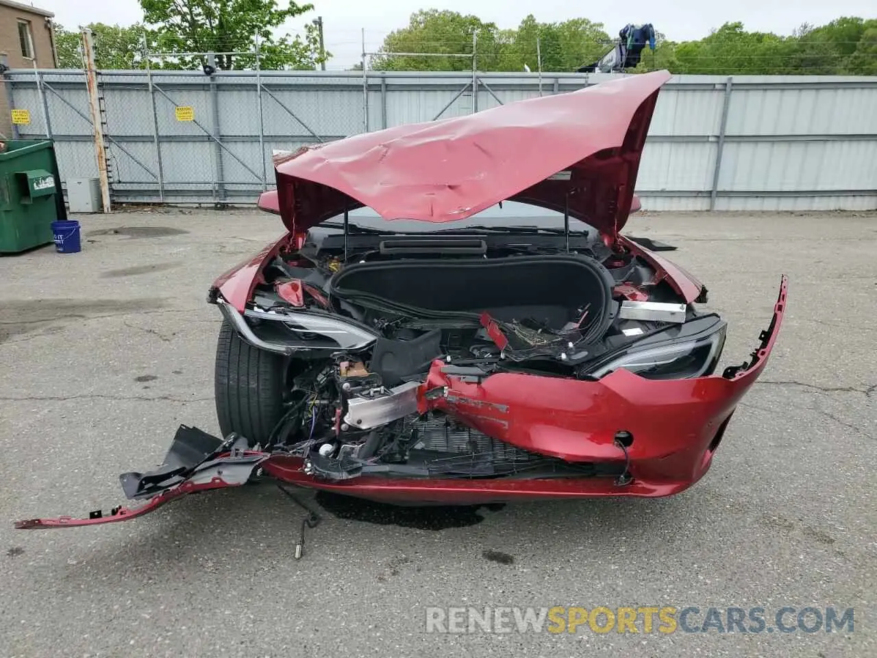 5 Photograph of a damaged car 5YJSA1E54RF542748 TESLA MODEL S 2024