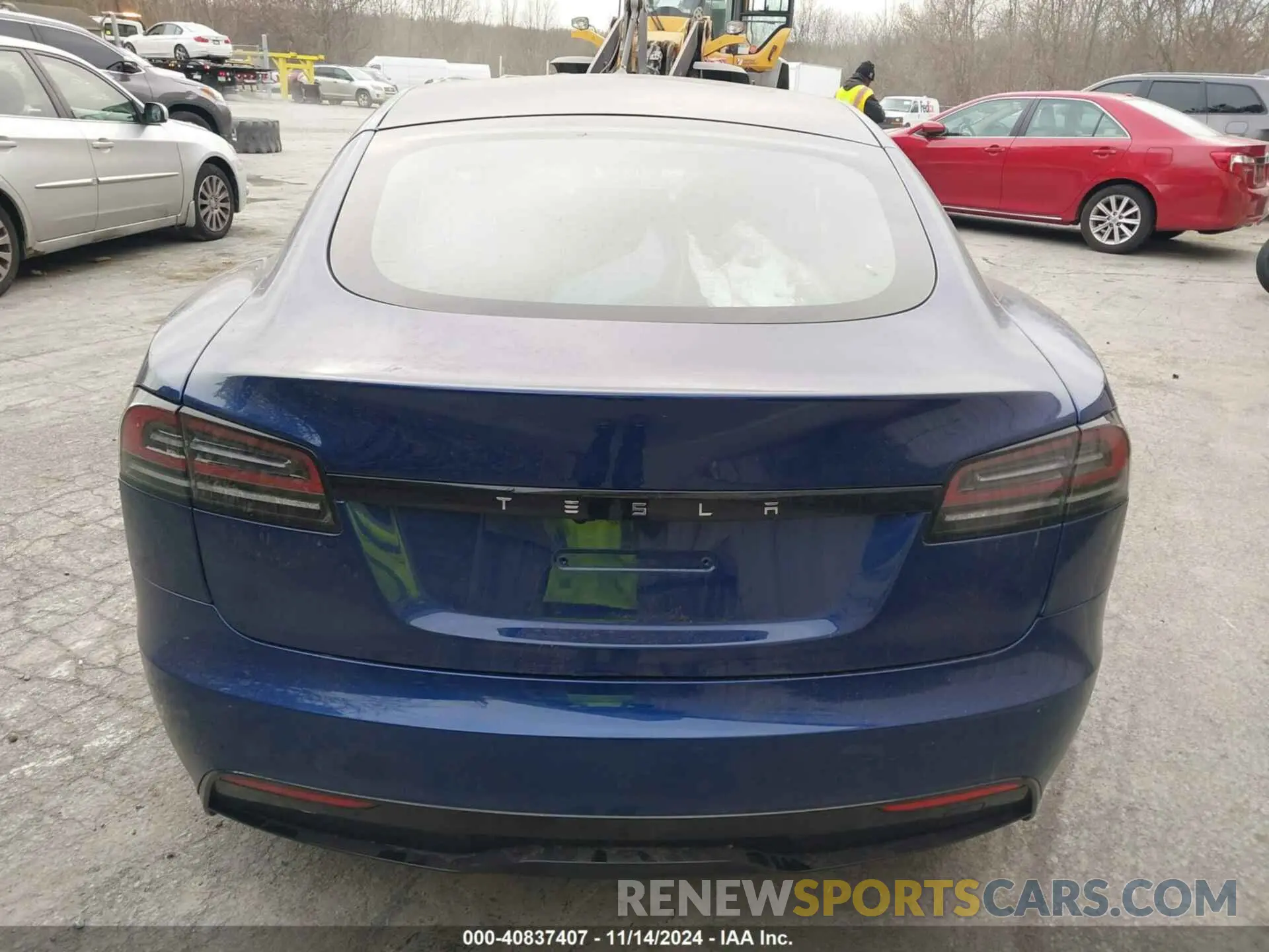 16 Photograph of a damaged car 5YJSA1E55RF535968 TESLA MODEL S 2024