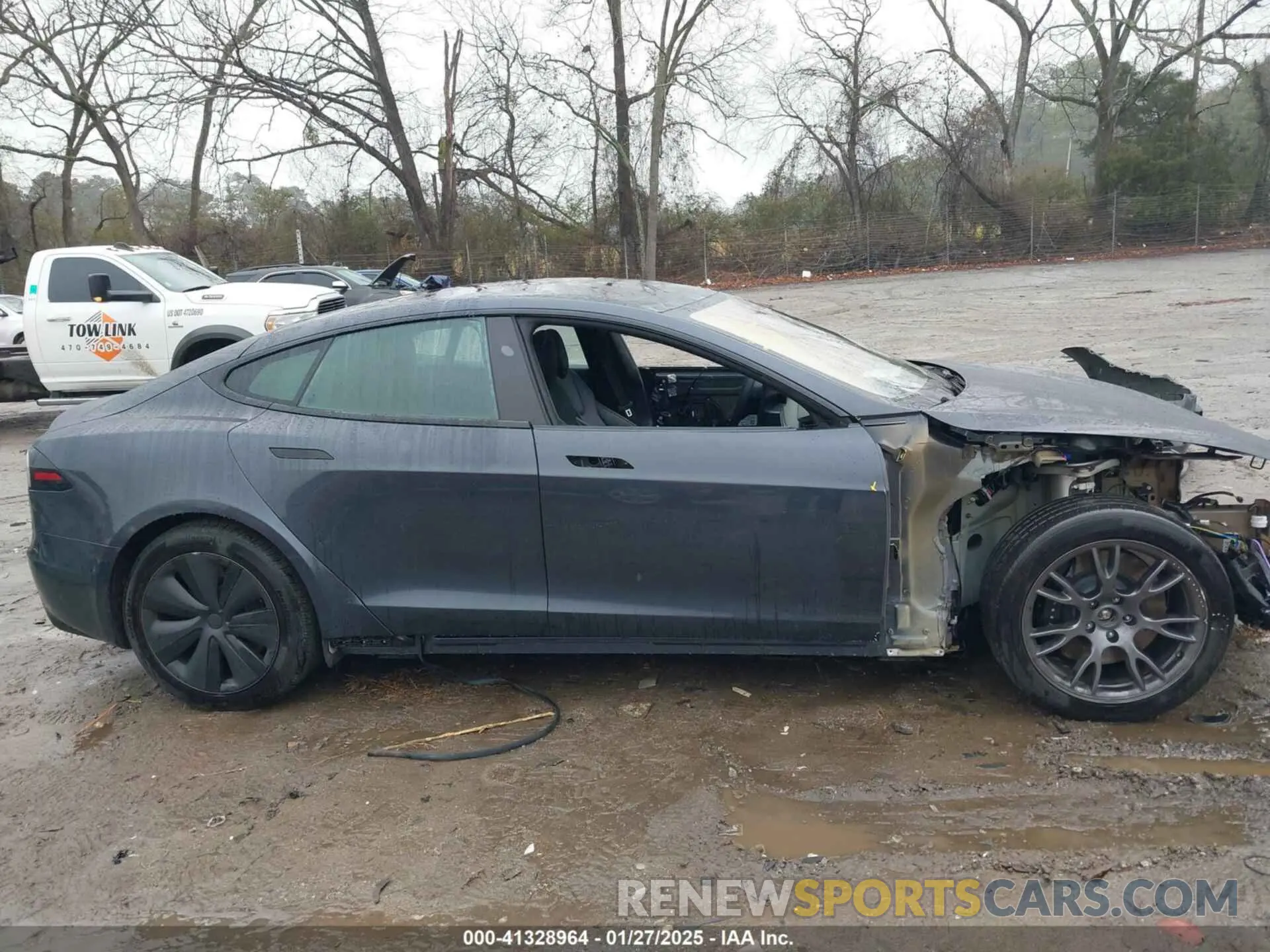 12 Photograph of a damaged car 5YJSA1E55RF537803 TESLA MODEL S 2024