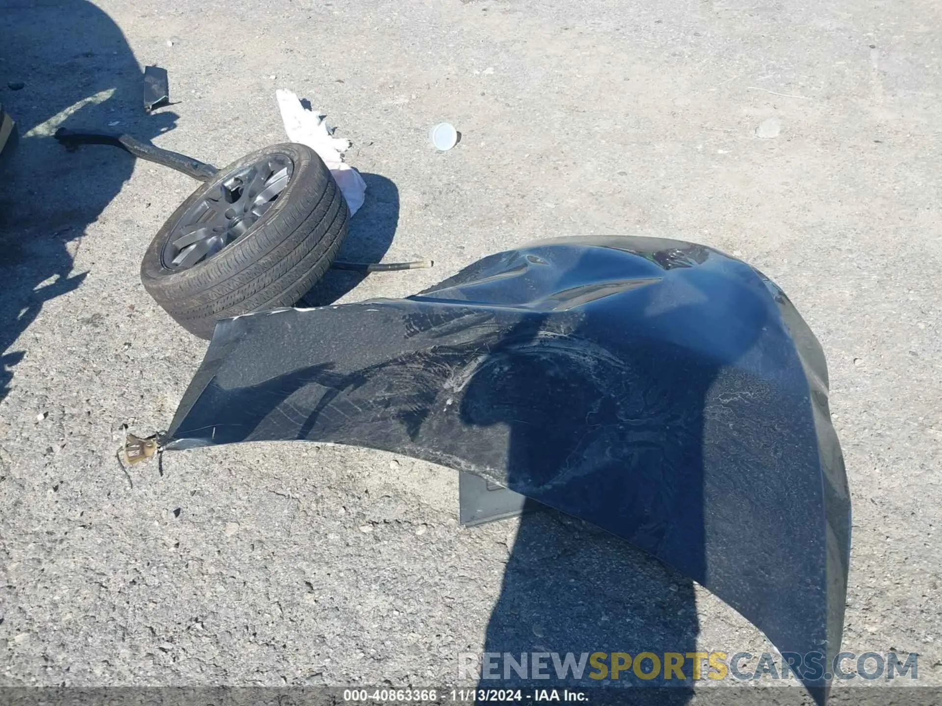 9 Photograph of a damaged car 5YJSA1E56RF536496 TESLA MODEL S 2024