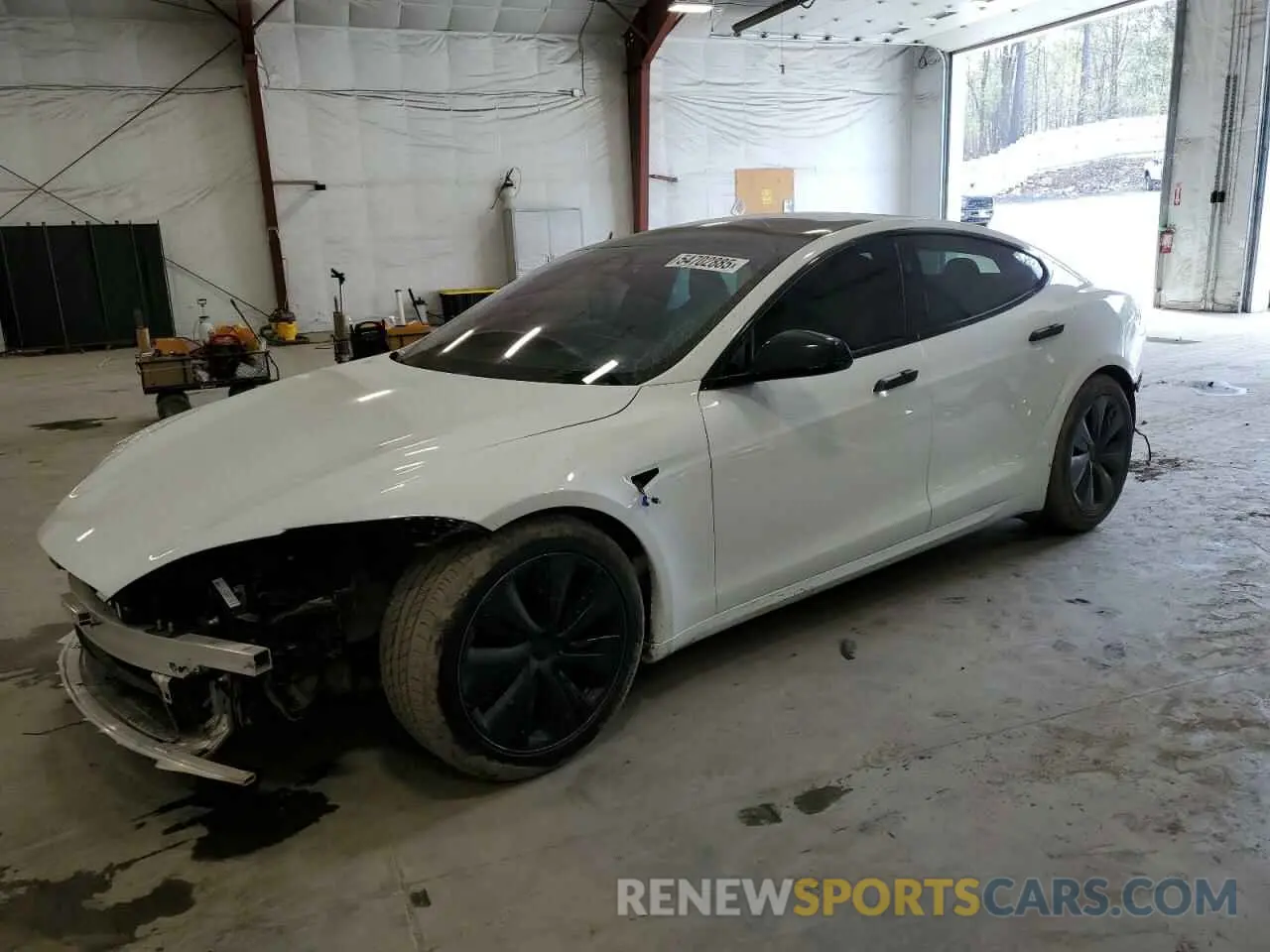 1 Photograph of a damaged car 5YJSA1E56RF538488 TESLA MODEL S 2024