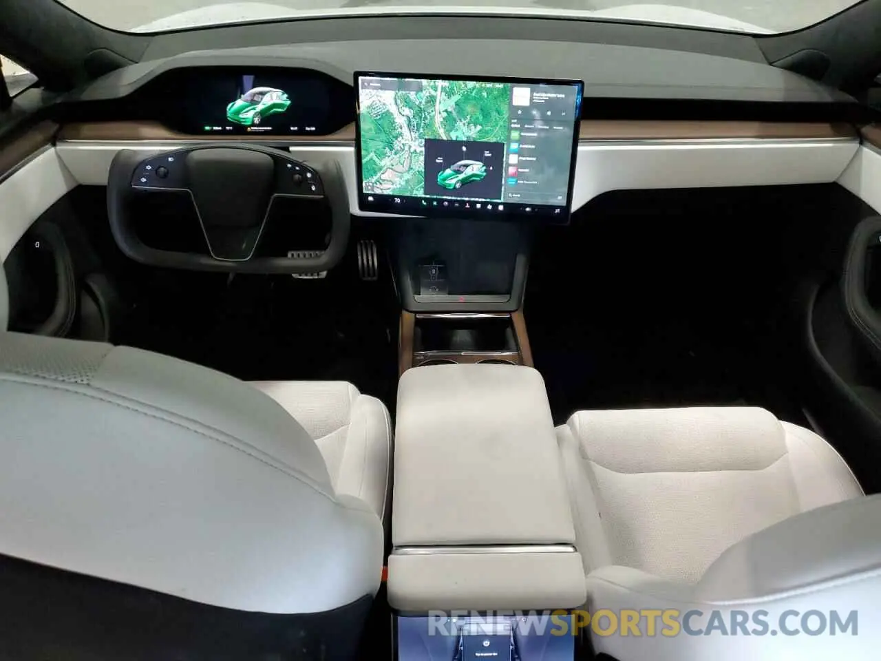 8 Photograph of a damaged car 5YJSA1E56RF538488 TESLA MODEL S 2024
