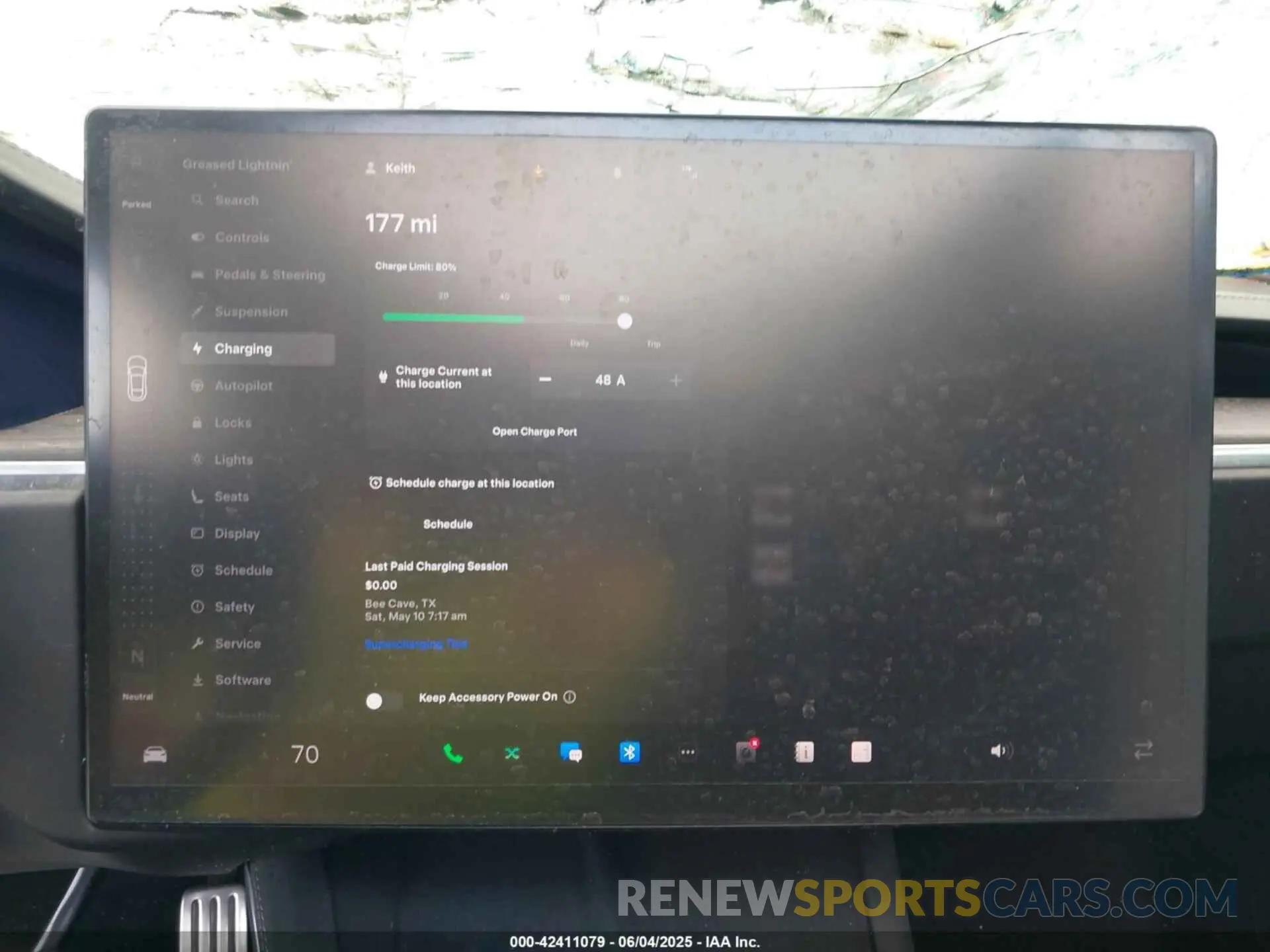 10 Photograph of a damaged car 5YJSA1E58RF535852 TESLA MODEL S 2024