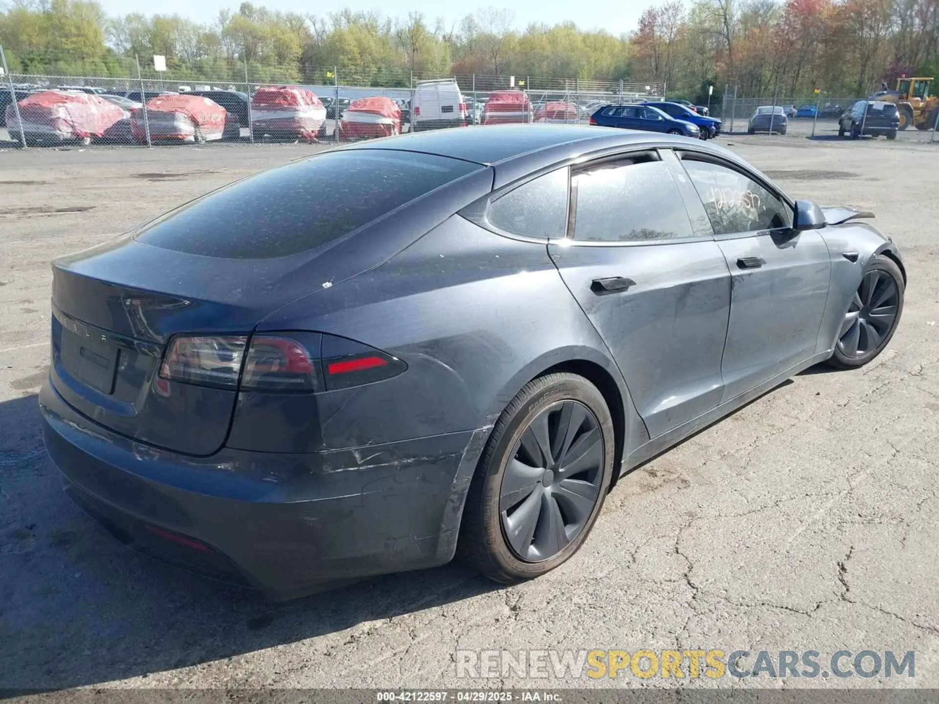 4 Photograph of a damaged car 5YJSA1E59RF537321 TESLA MODEL S 2024