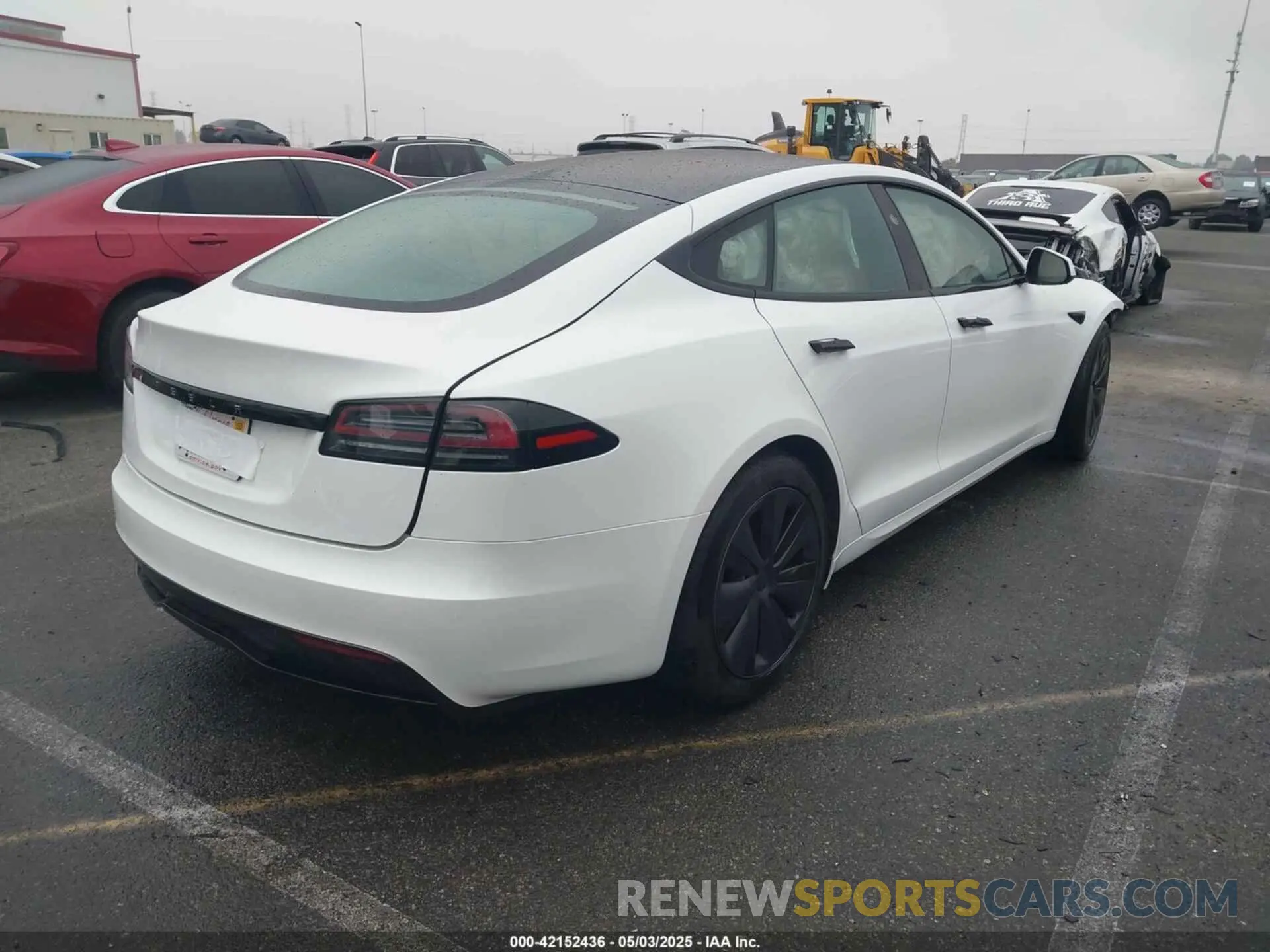 4 Photograph of a damaged car 5YJSA1E59RF539344 TESLA MODEL S 2024