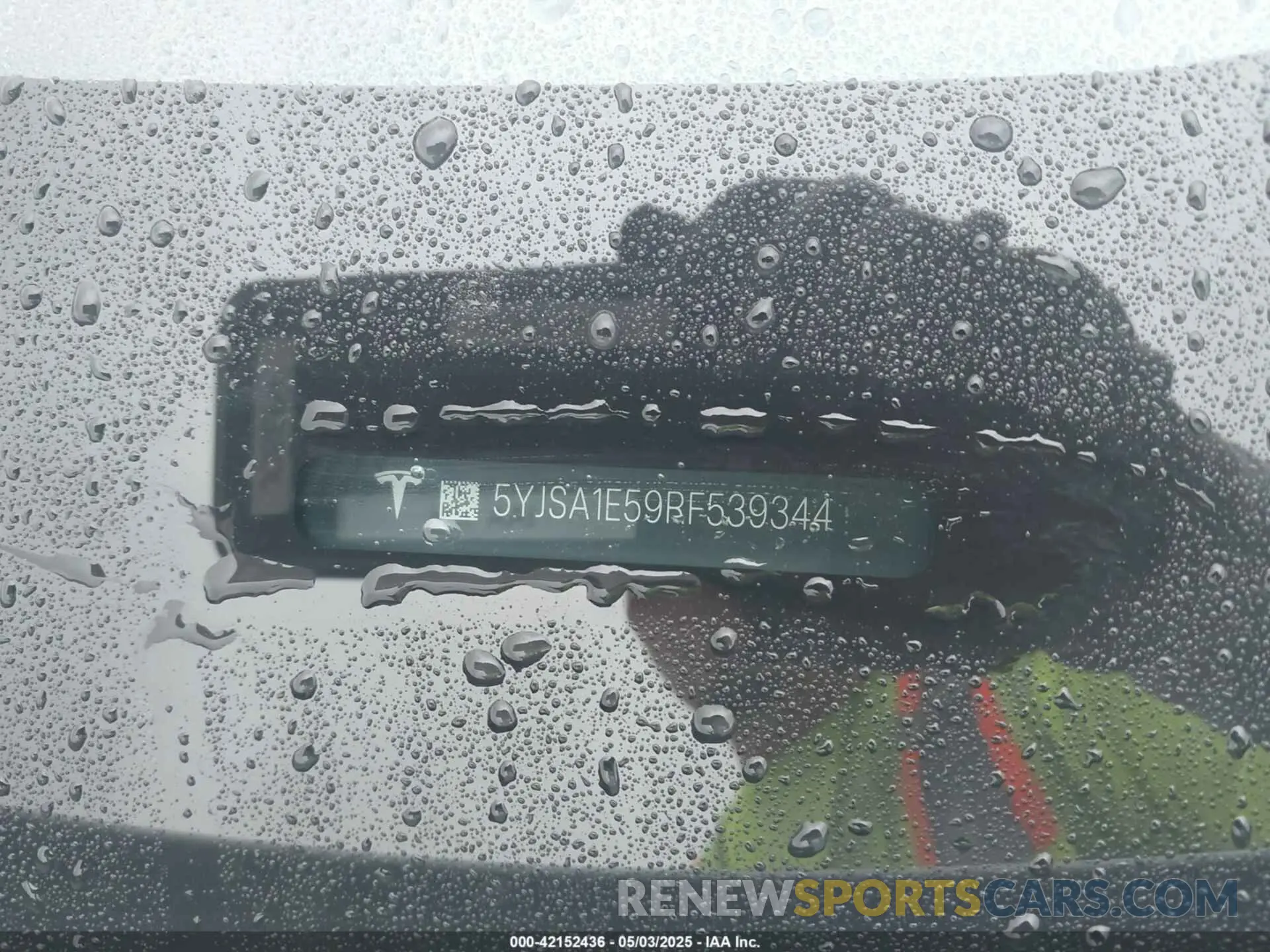 9 Photograph of a damaged car 5YJSA1E59RF539344 TESLA MODEL S 2024