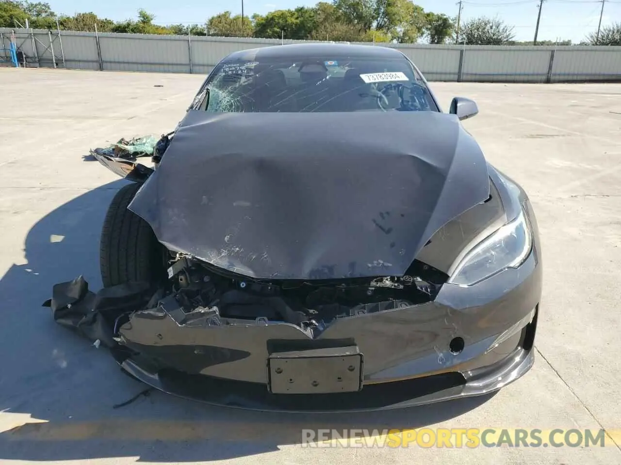 5 Photograph of a damaged car 5YJSA1E5XRF542575 TESLA MODEL S 2024