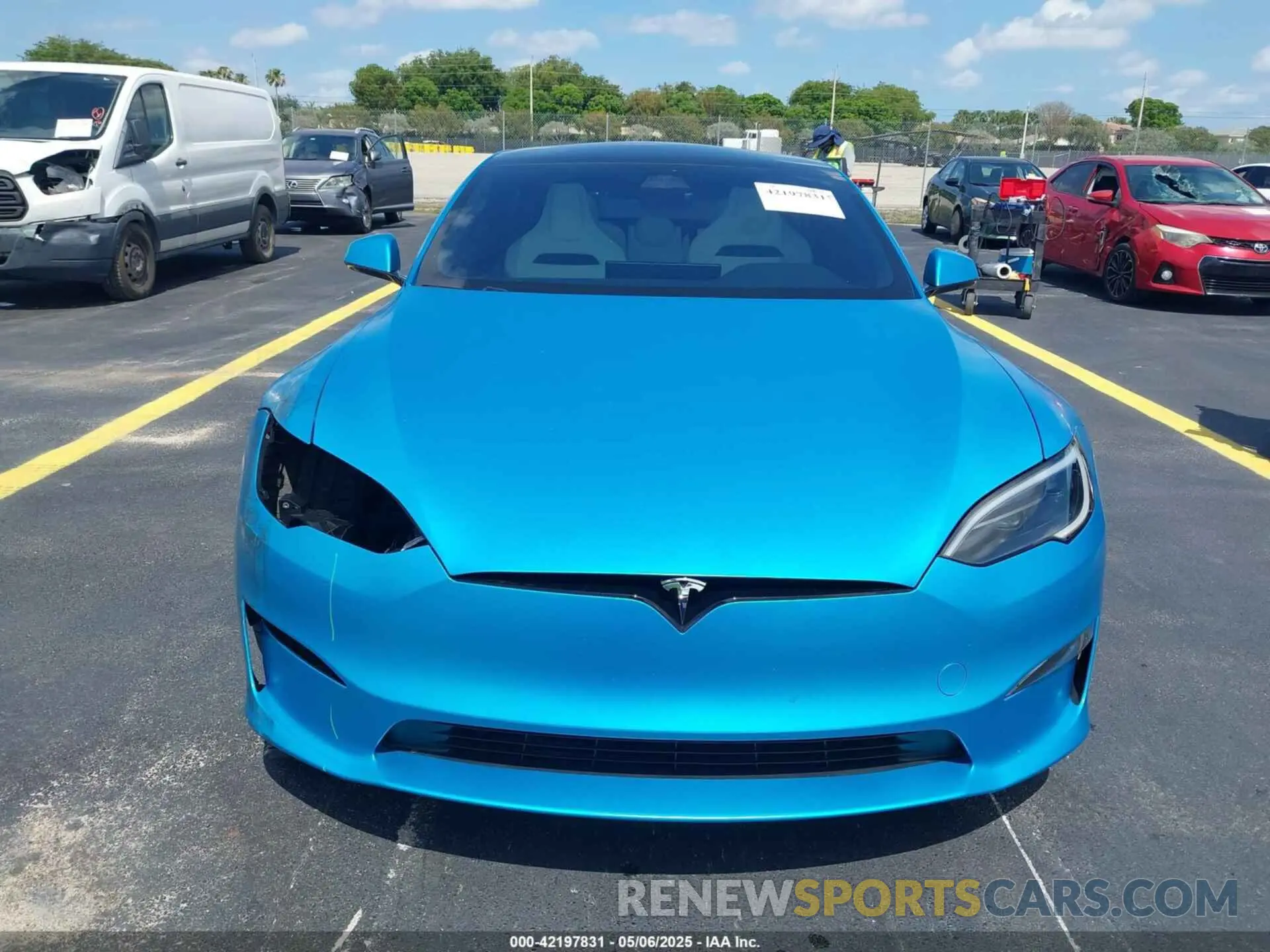 12 Photograph of a damaged car 5YJSA1E64RF540250 TESLA MODEL S 2024