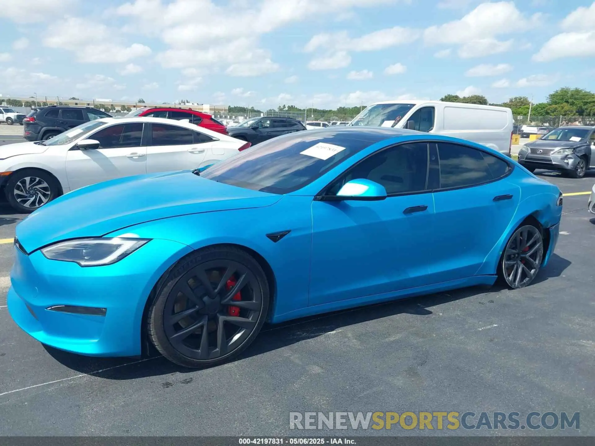 6 Photograph of a damaged car 5YJSA1E64RF540250 TESLA MODEL S 2024