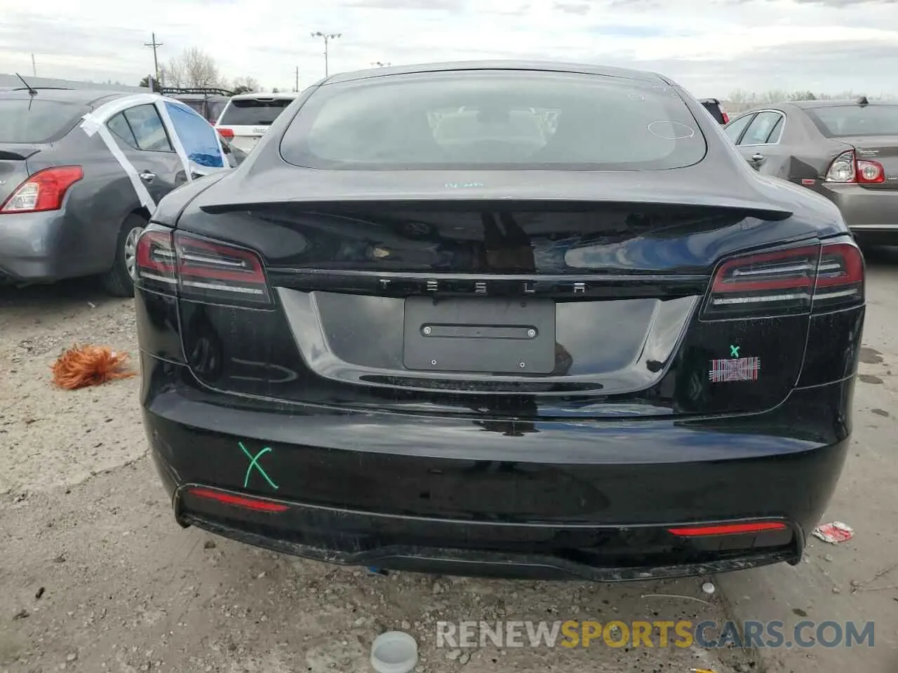 6 Photograph of a damaged car 5YJSA1E65RF543822 TESLA MODEL S 2024