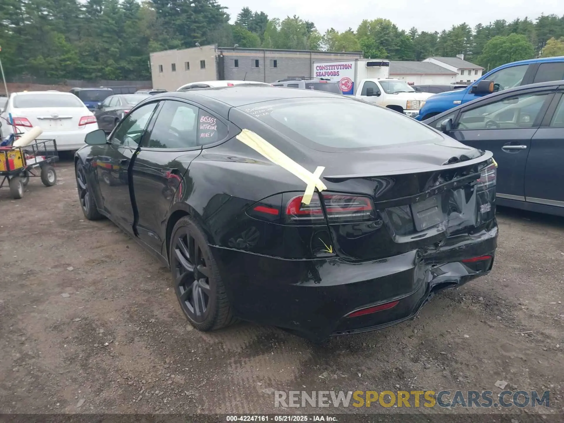 13 Photograph of a damaged car 5YJSA1E68RF541353 TESLA MODEL S 2024