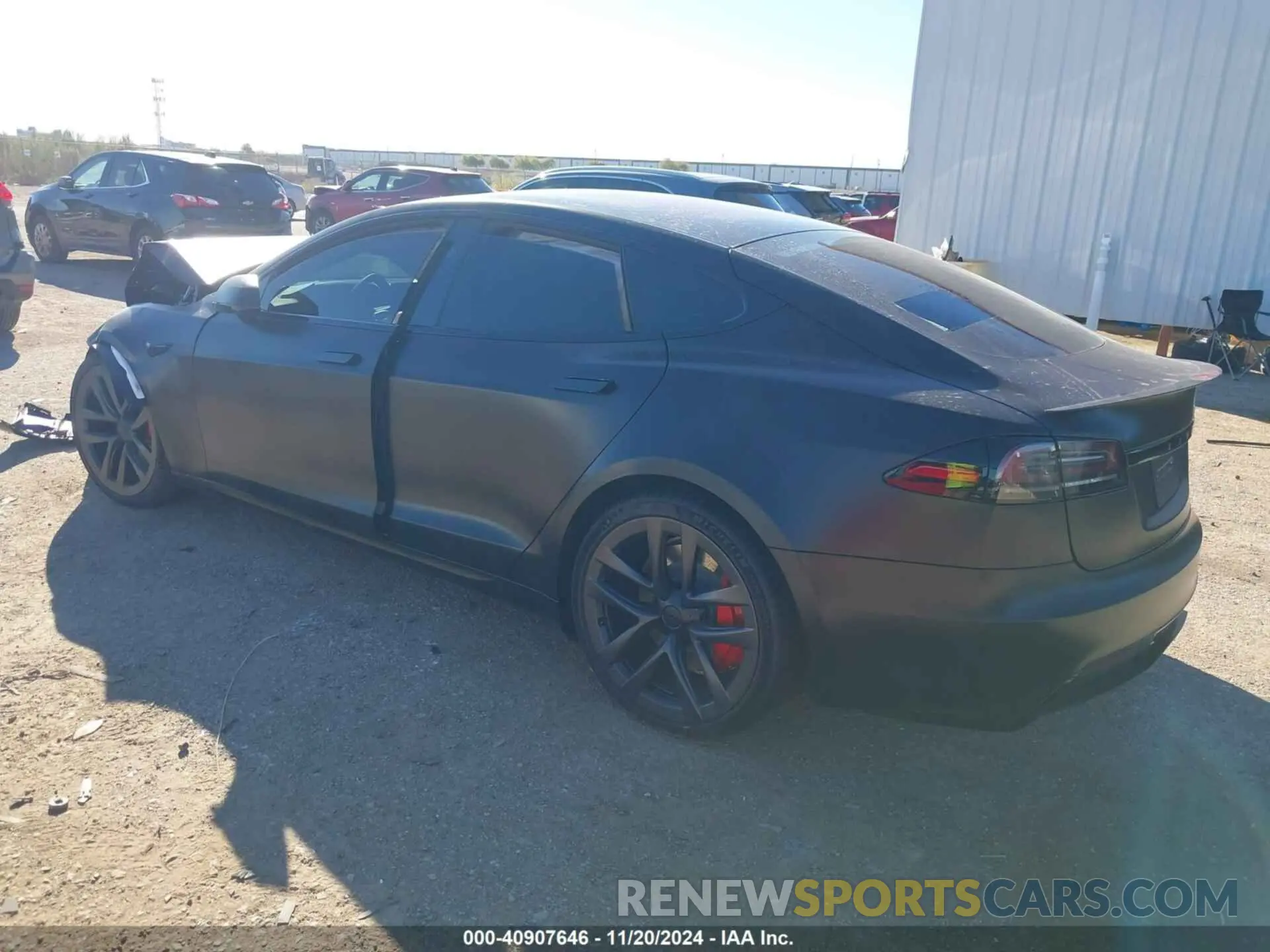 3 Photograph of a damaged car 5YJSA1E69RF544911 TESLA MODEL S 2024