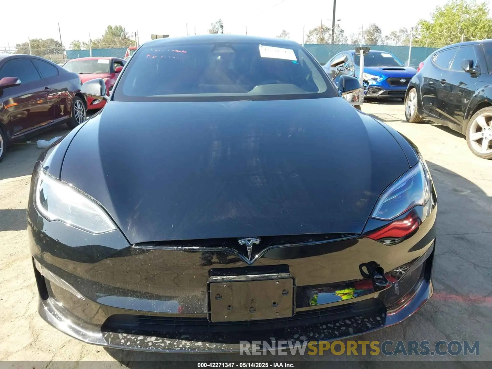 12 Photograph of a damaged car 5YJSA1E57SF549635 TESLA MODEL S 2025