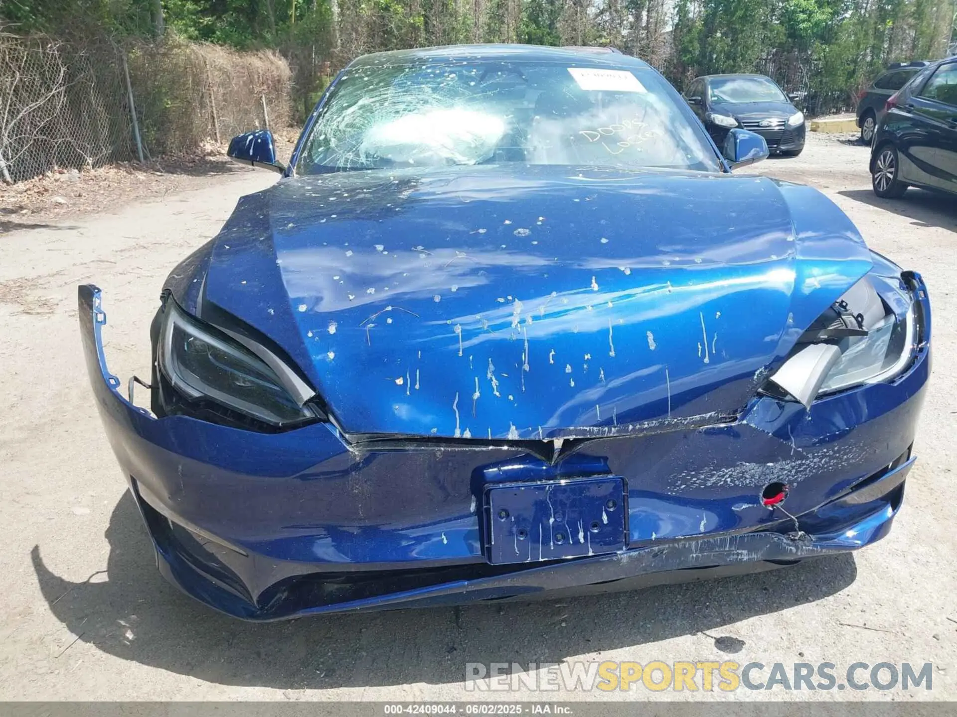 6 Photograph of a damaged car 5YJSA1E59SF549183 TESLA MODEL S 2025