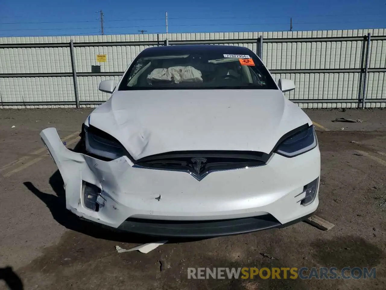 5 Photograph of a damaged car 5YJXCDE22JF121901 TESLA MODEL X 2018