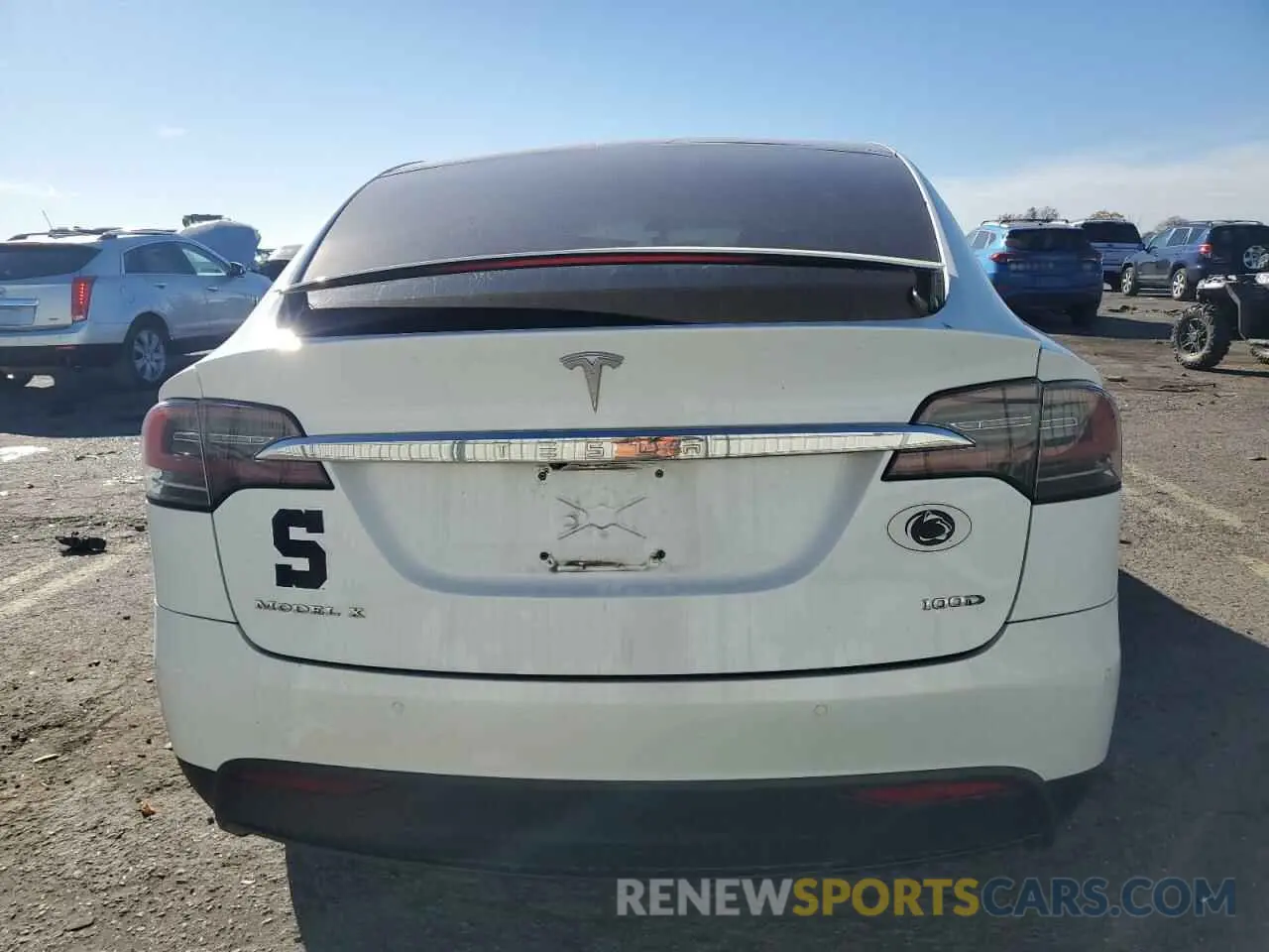 6 Photograph of a damaged car 5YJXCDE22JF121901 TESLA MODEL X 2018