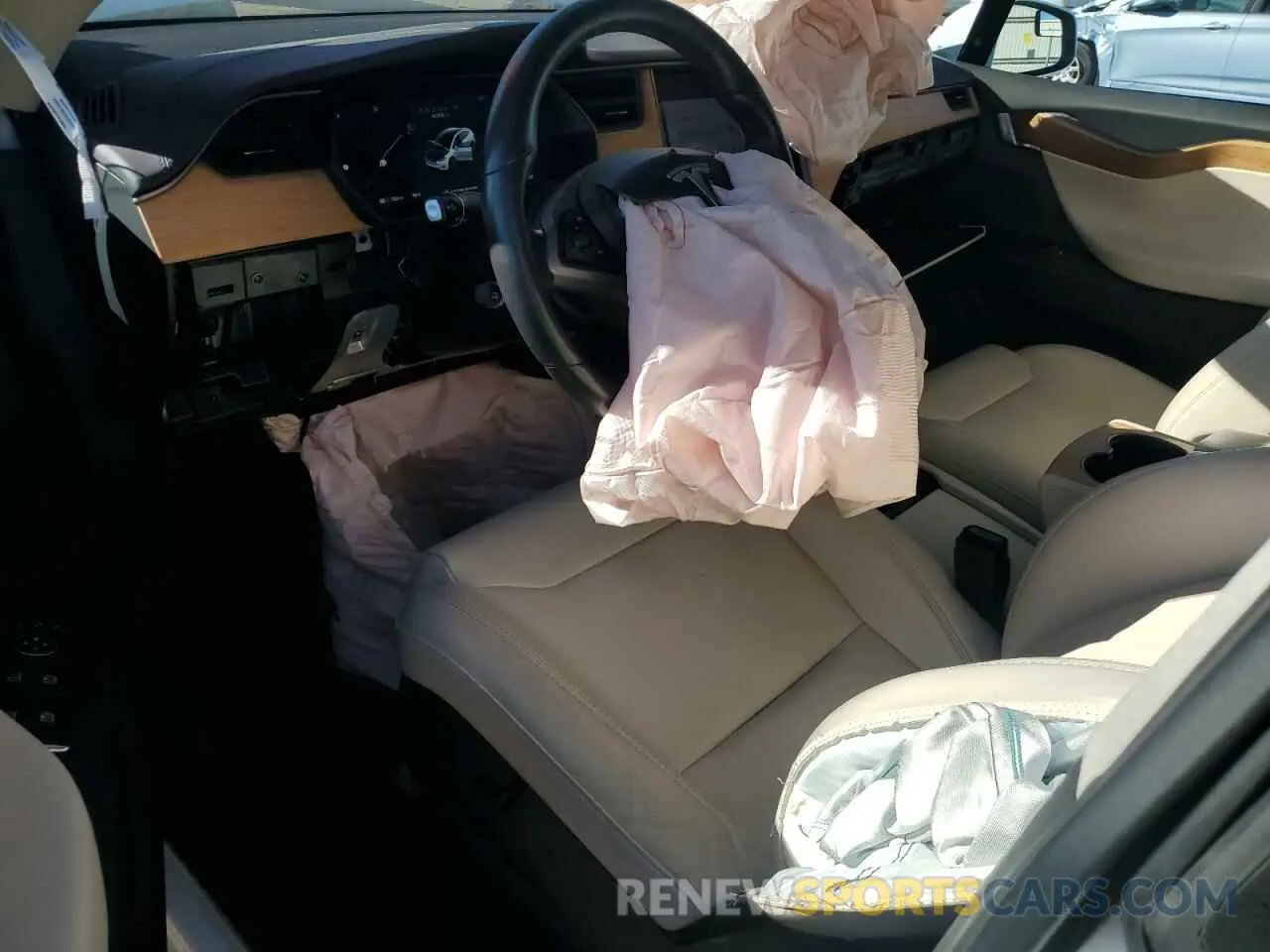 8 Photograph of a damaged car 5YJXCDE22JF121901 TESLA MODEL X 2018