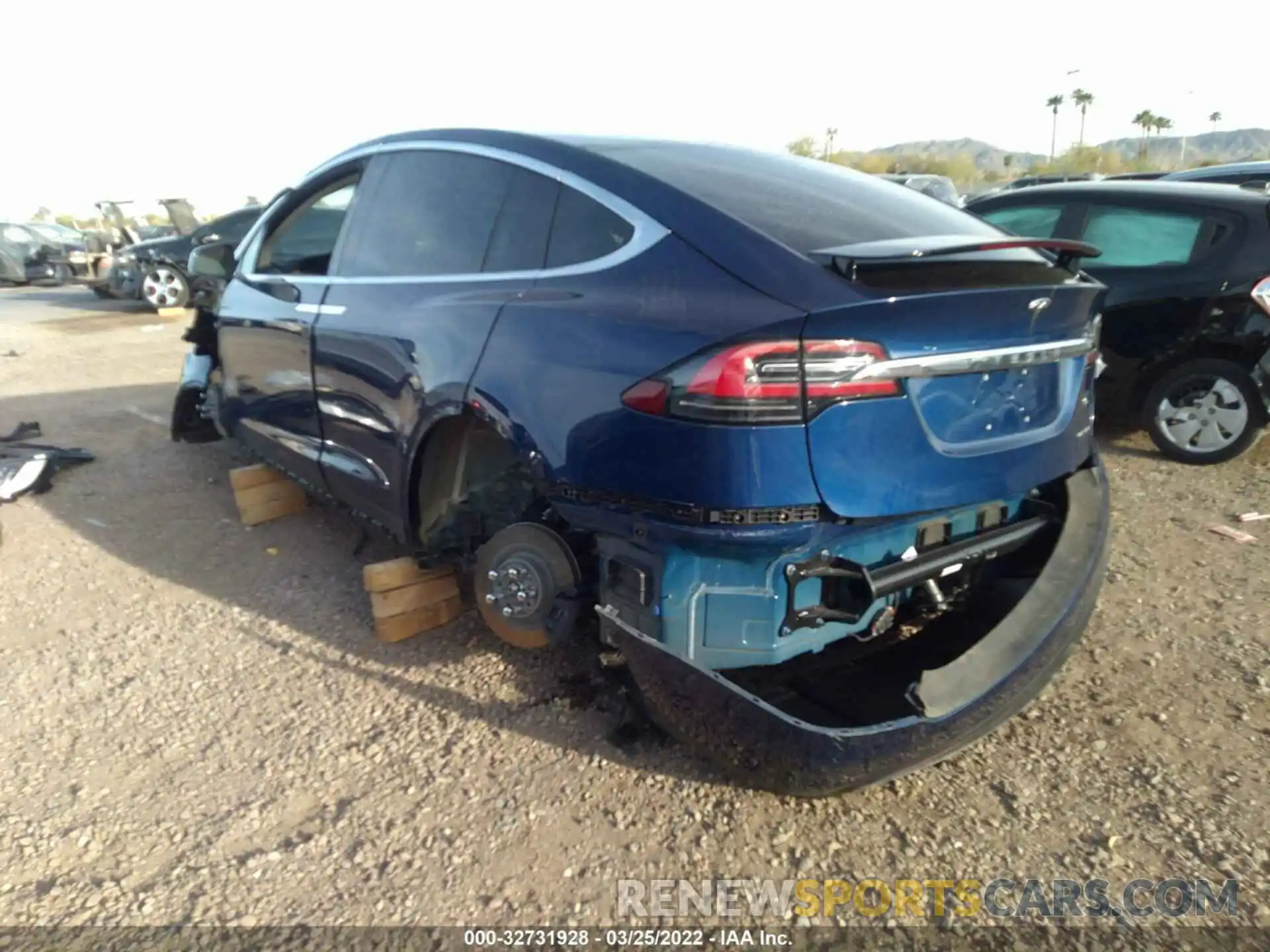 3 Photograph of a damaged car 5YJXCAE20KF184849 TESLA MODEL X 2019