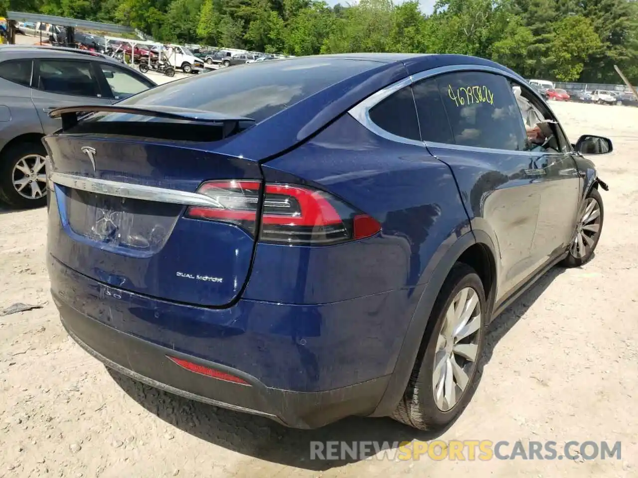 4 Photograph of a damaged car 5YJXCAE21KF182964 TESLA MODEL X 2019